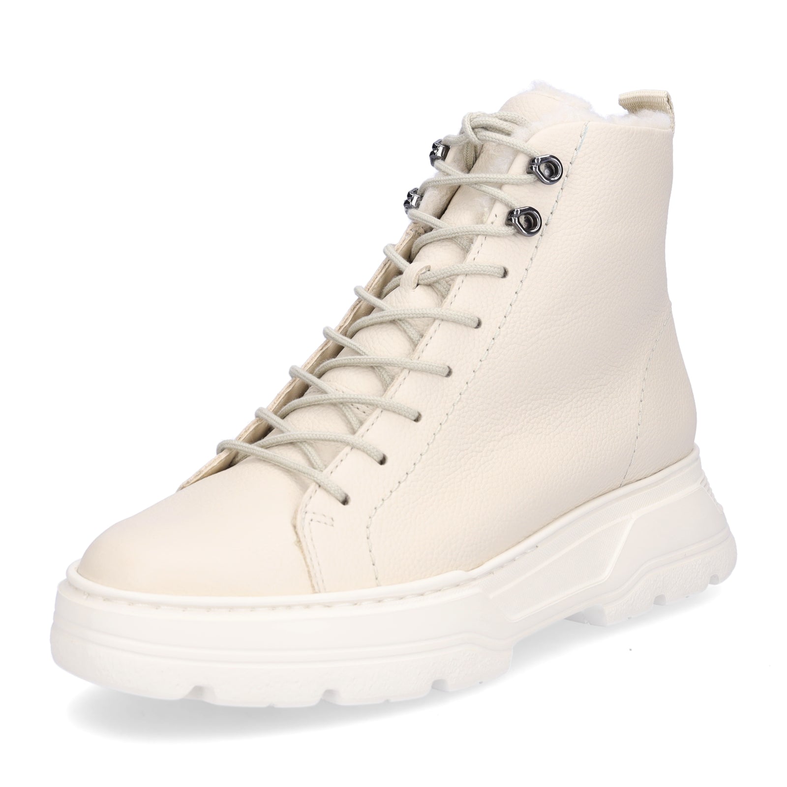 Paul Green Damen Schnürboot beige