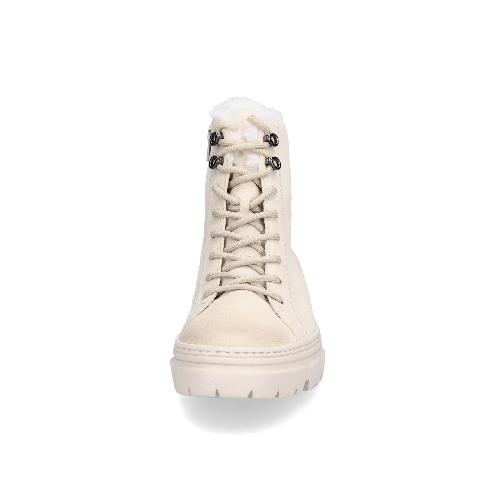 Paul Green women's lace-up boots beige
