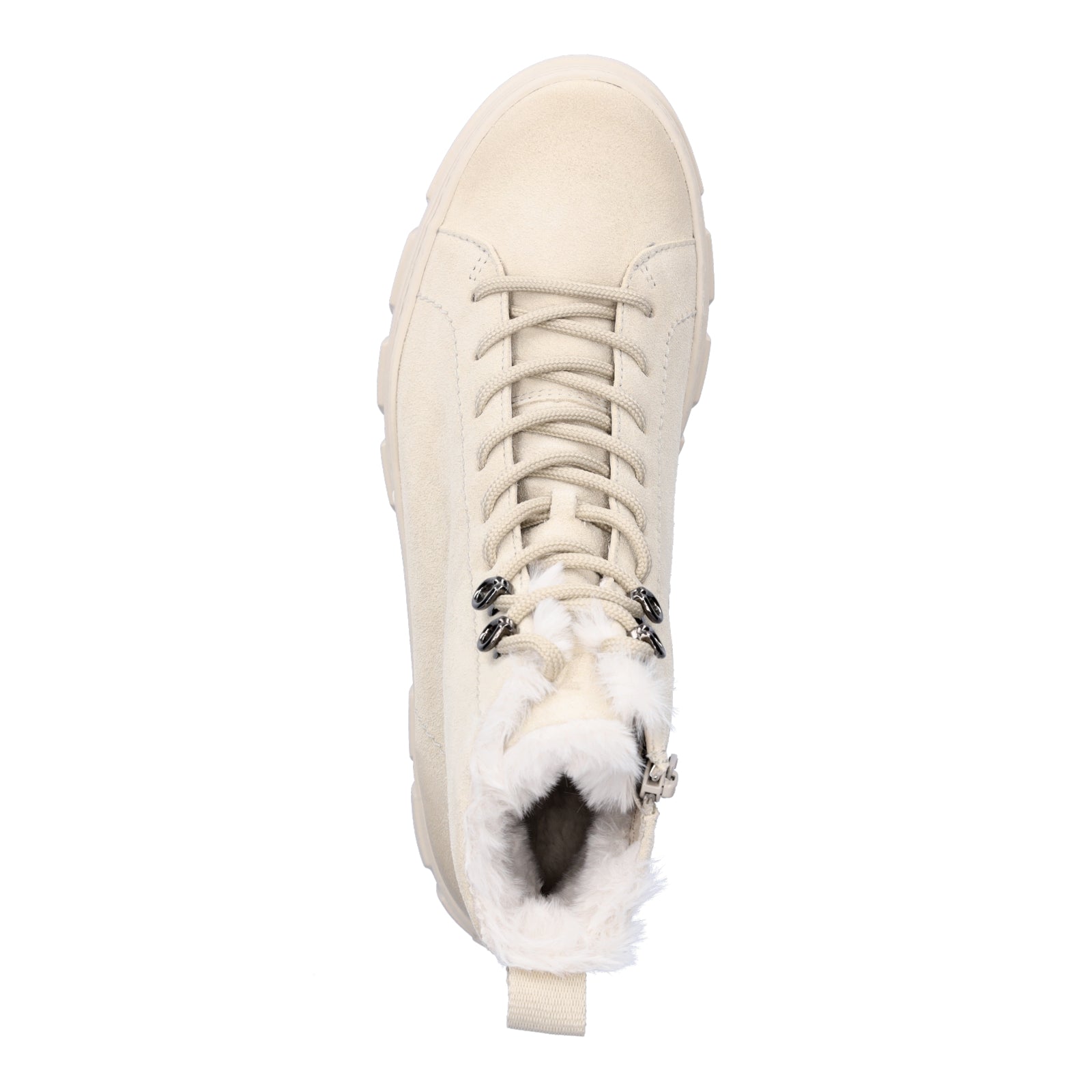 Paul Green women's lace-up boots beige