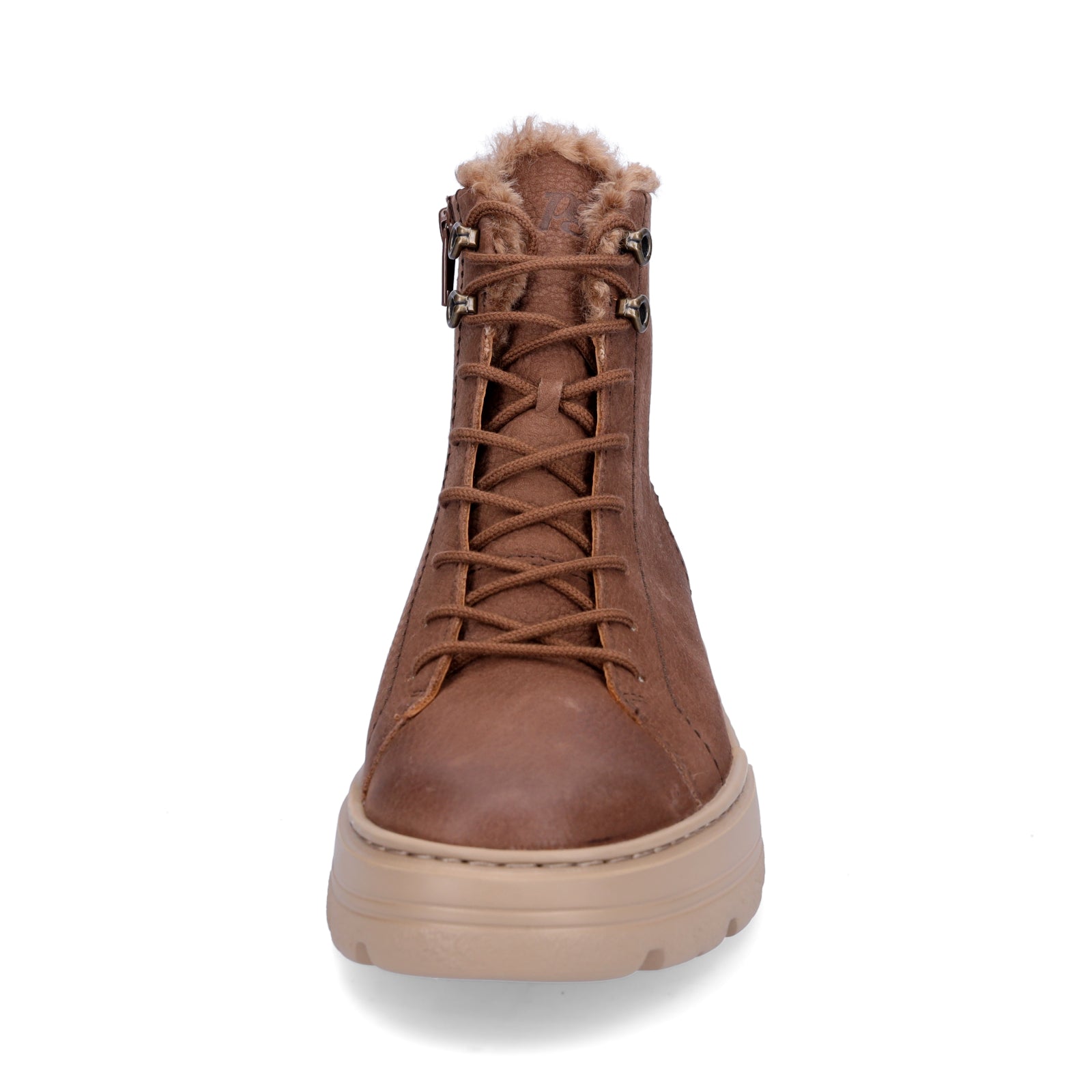 Paul Green Damen Schnürboot braun