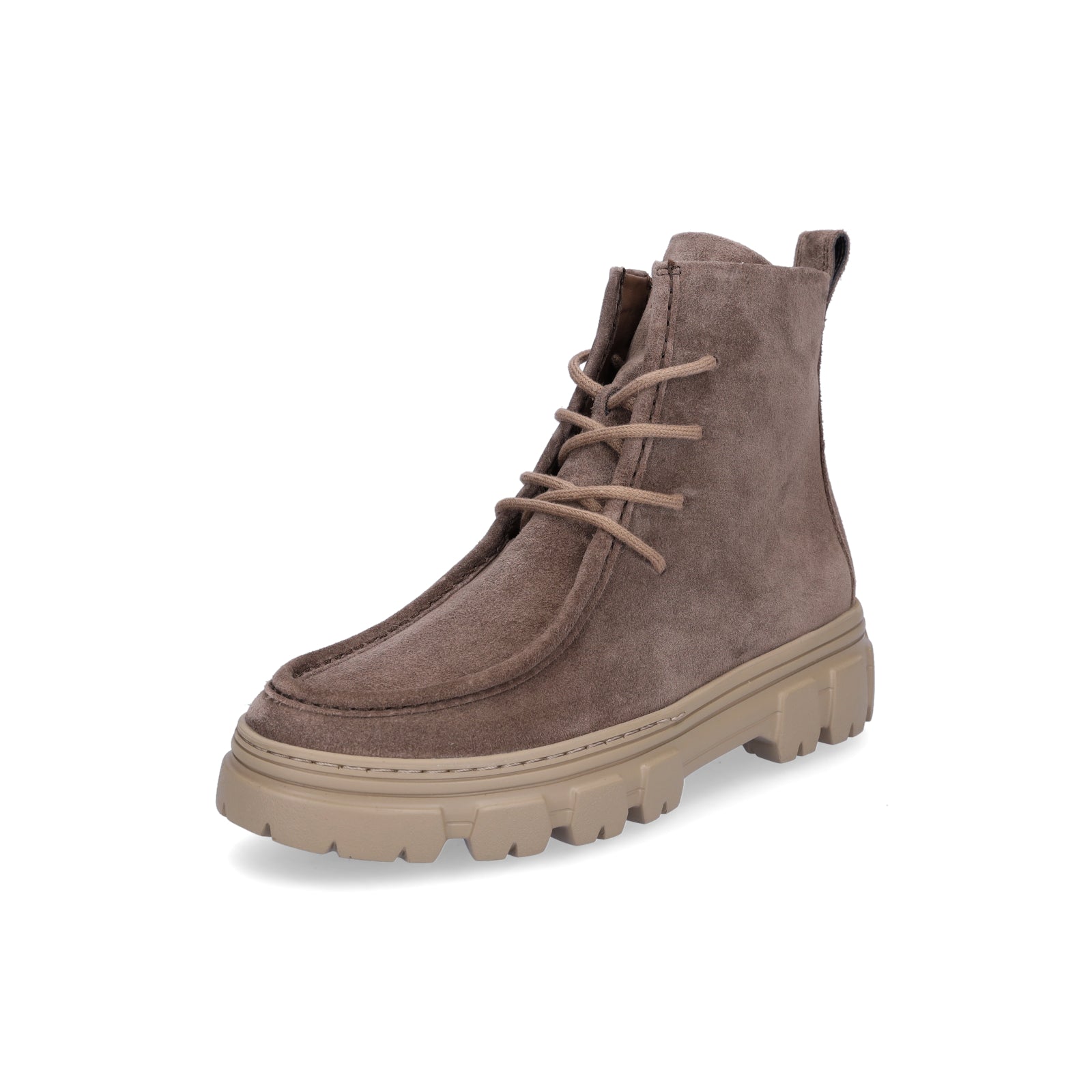 Paul Green Damen Schnürboot braun