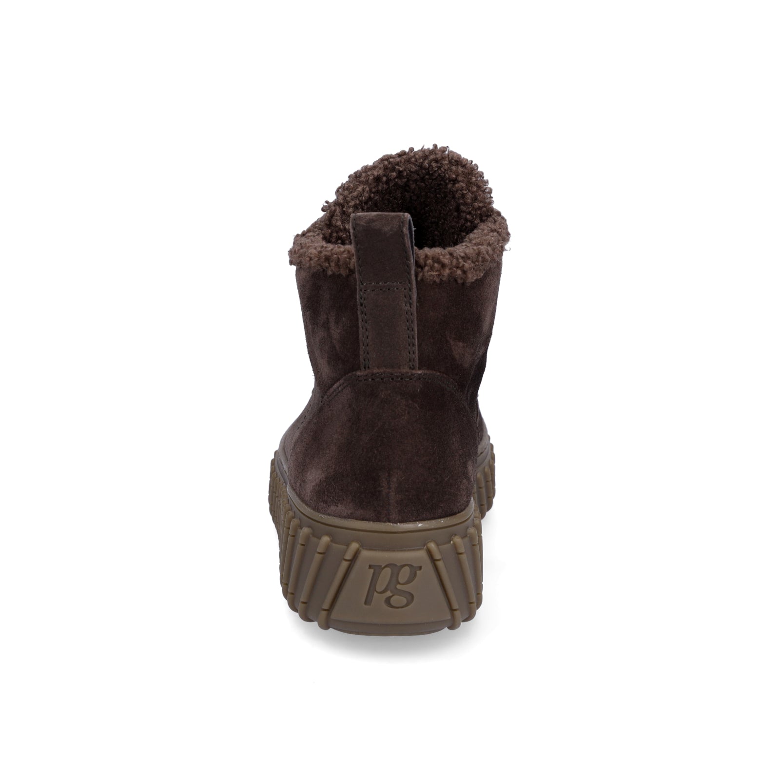 Paul Green Women's Lace-up Boot Dark Brown