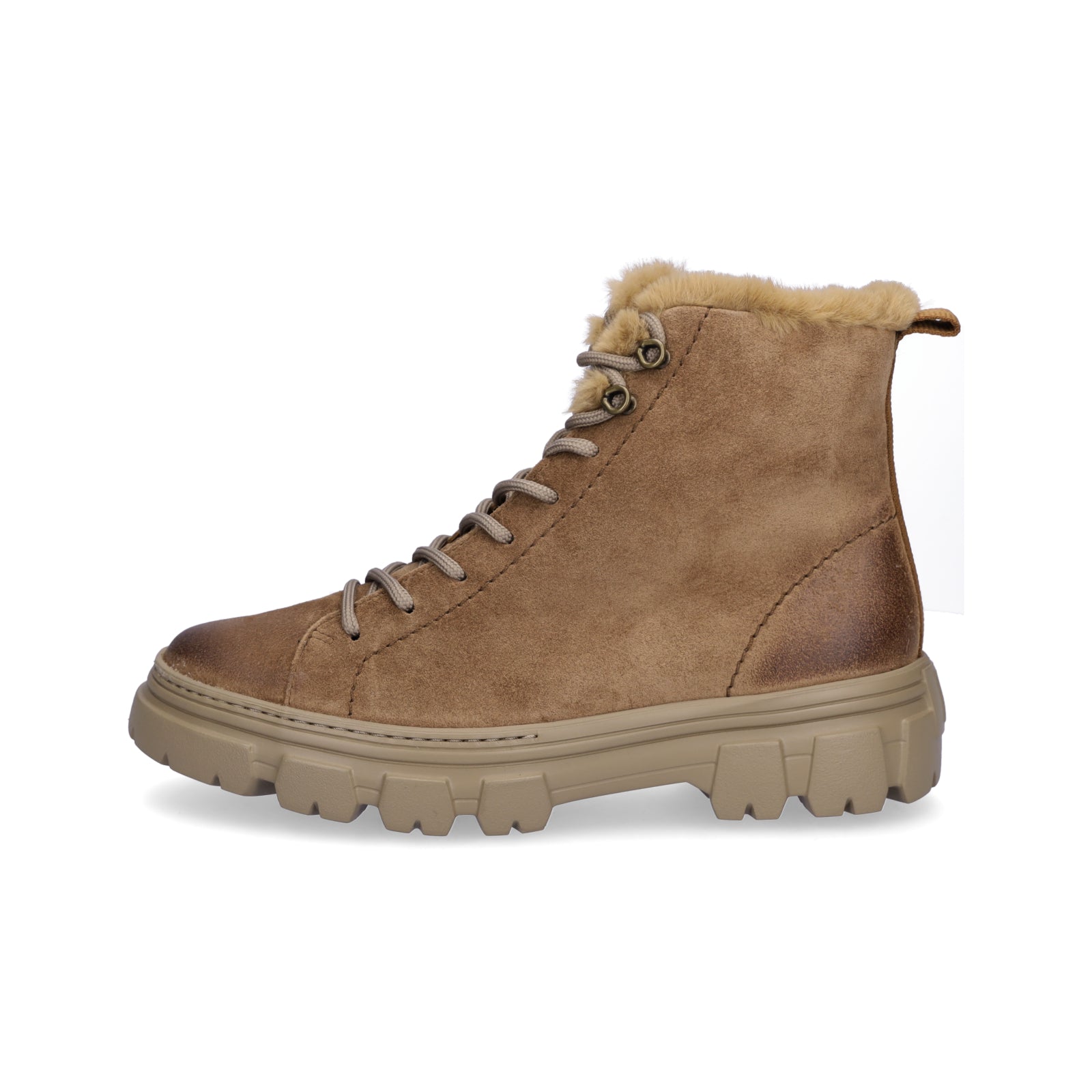 Paul Green Damen Schnürboot braun