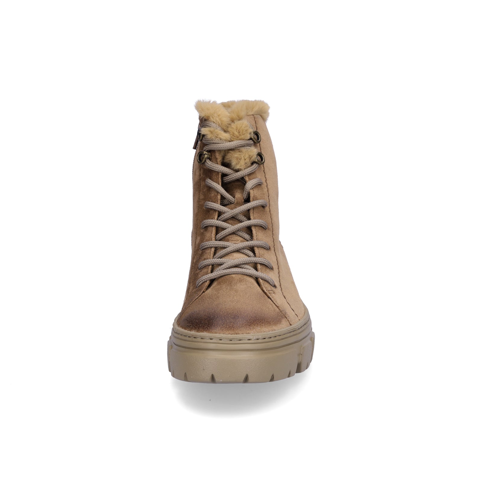 Paul Green Damen Schnürboot braun