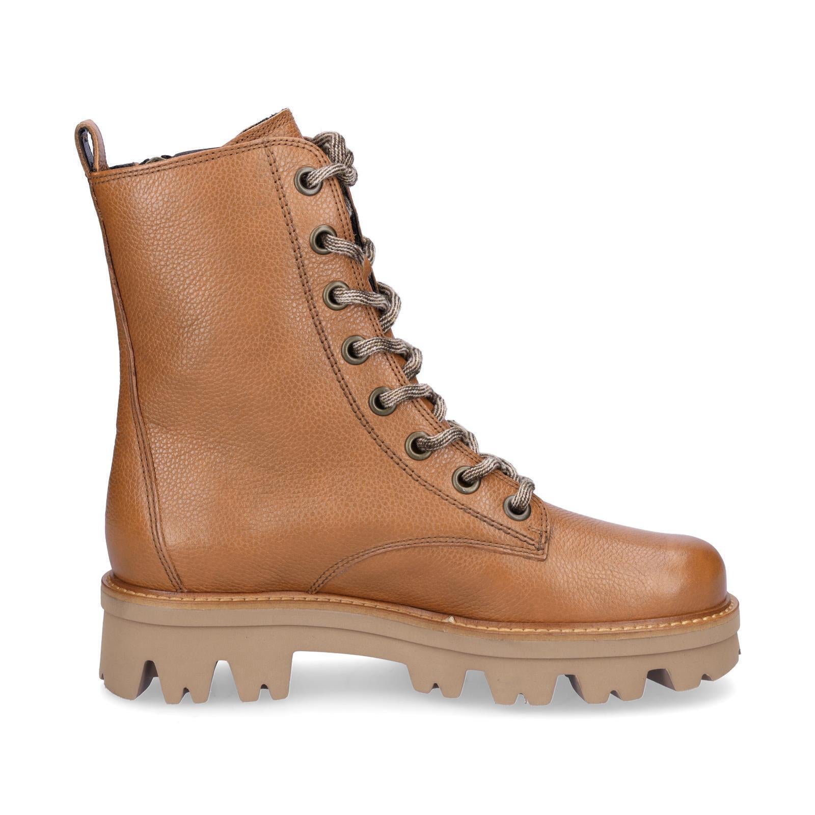 Paul Green Damen Schnürboot braun