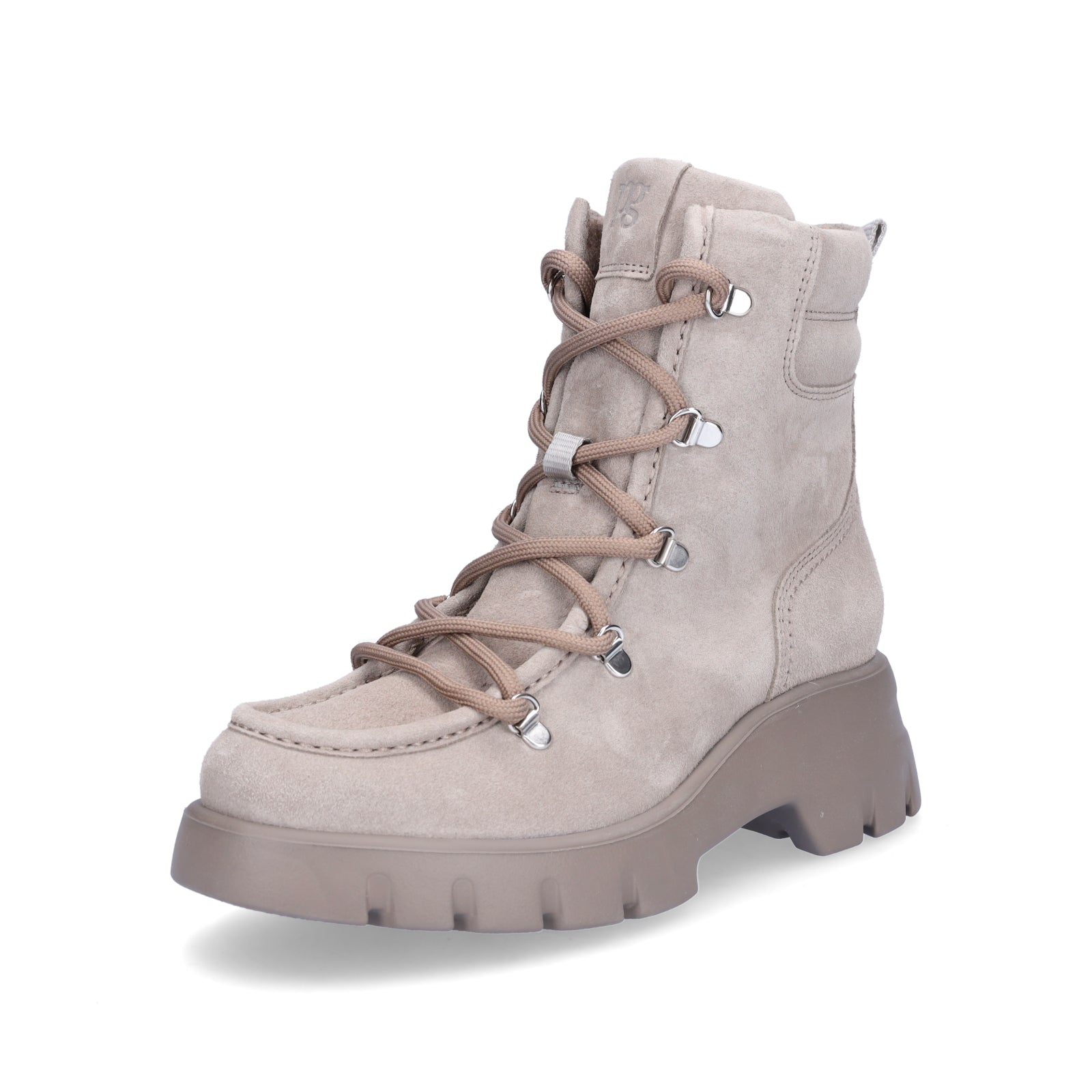Paul Green Damen Schnürboot stone