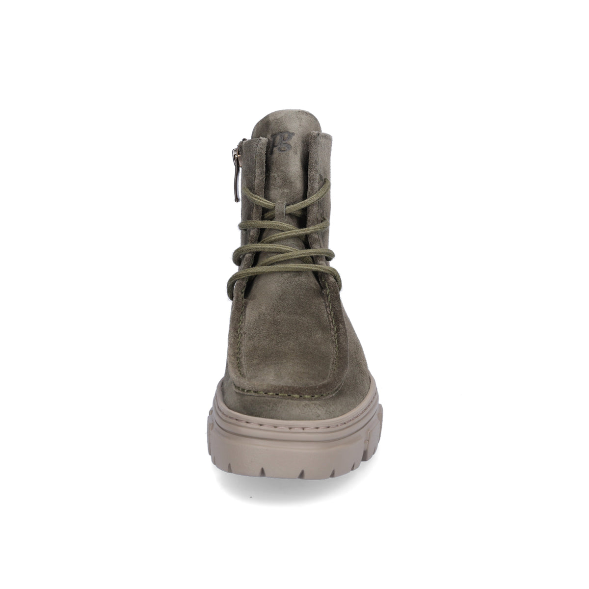 Paul Green Women's Lace-up Boot Olive
