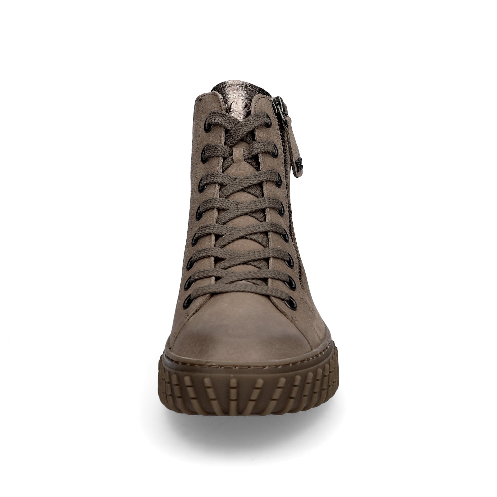 Paul Green Damen High-Top Sneaker taupe