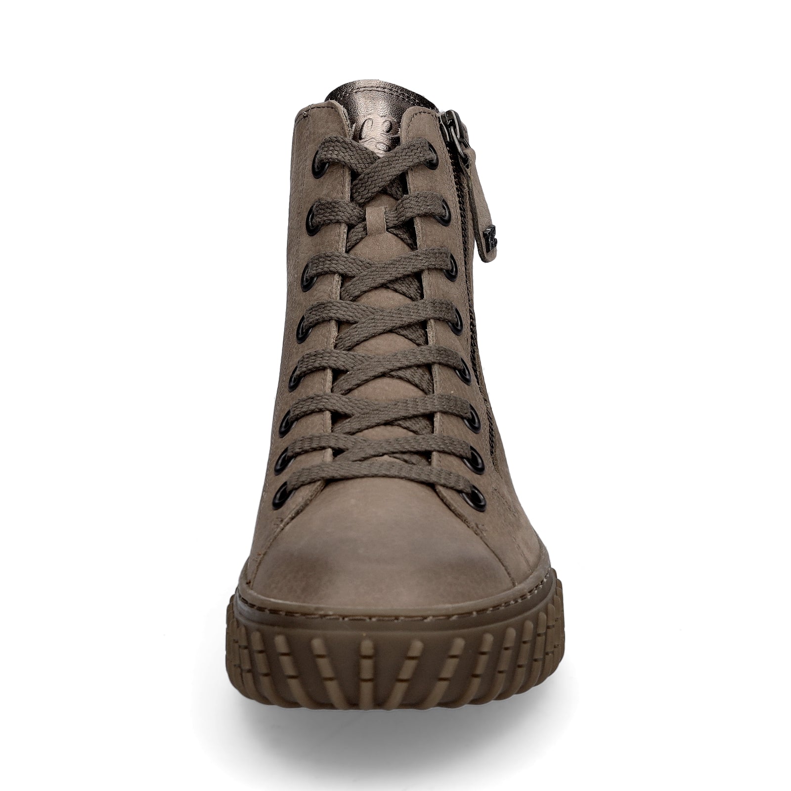 Paul Green Damen High-Top Sneaker taupe