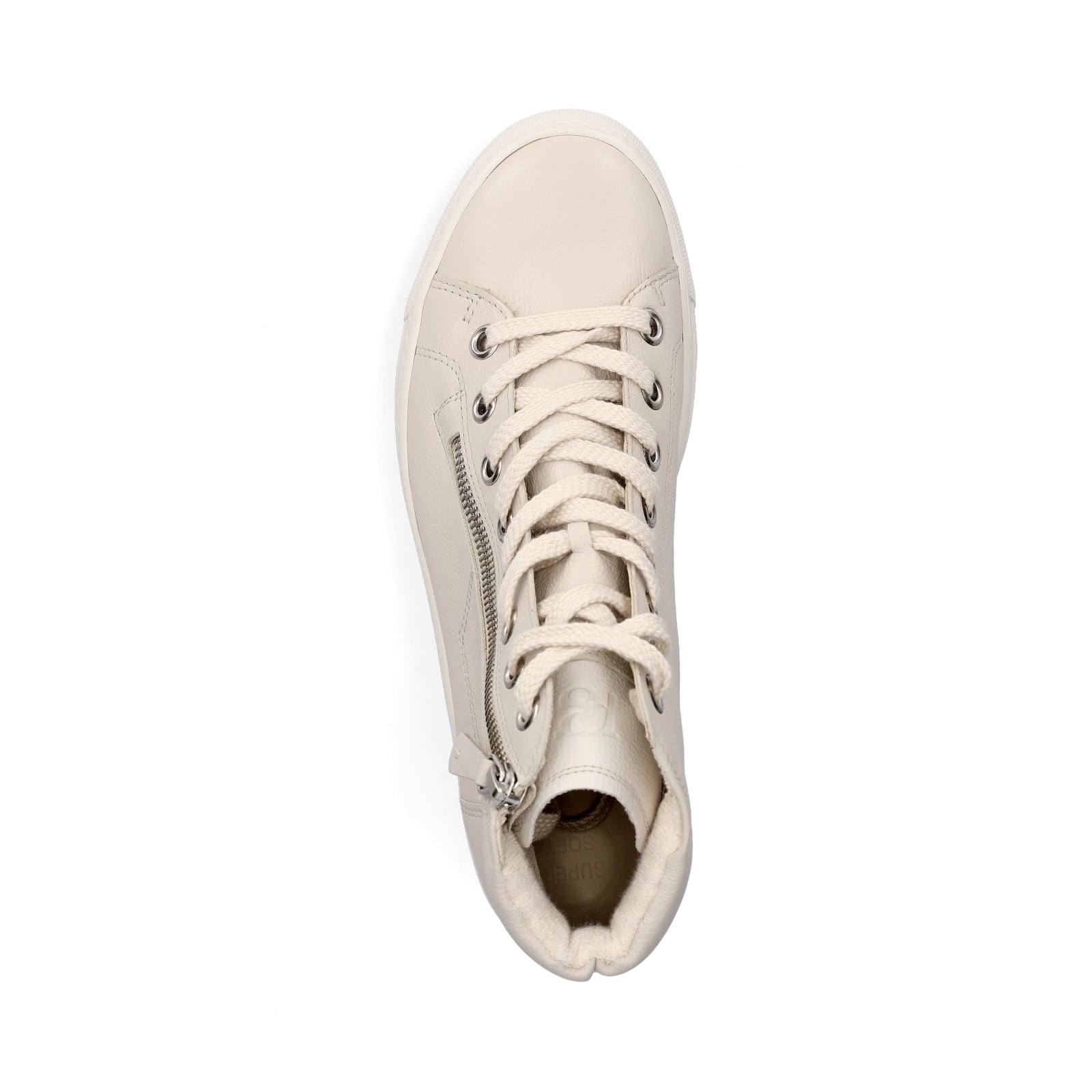 Paul Green Damen High-Top Sneaker beige