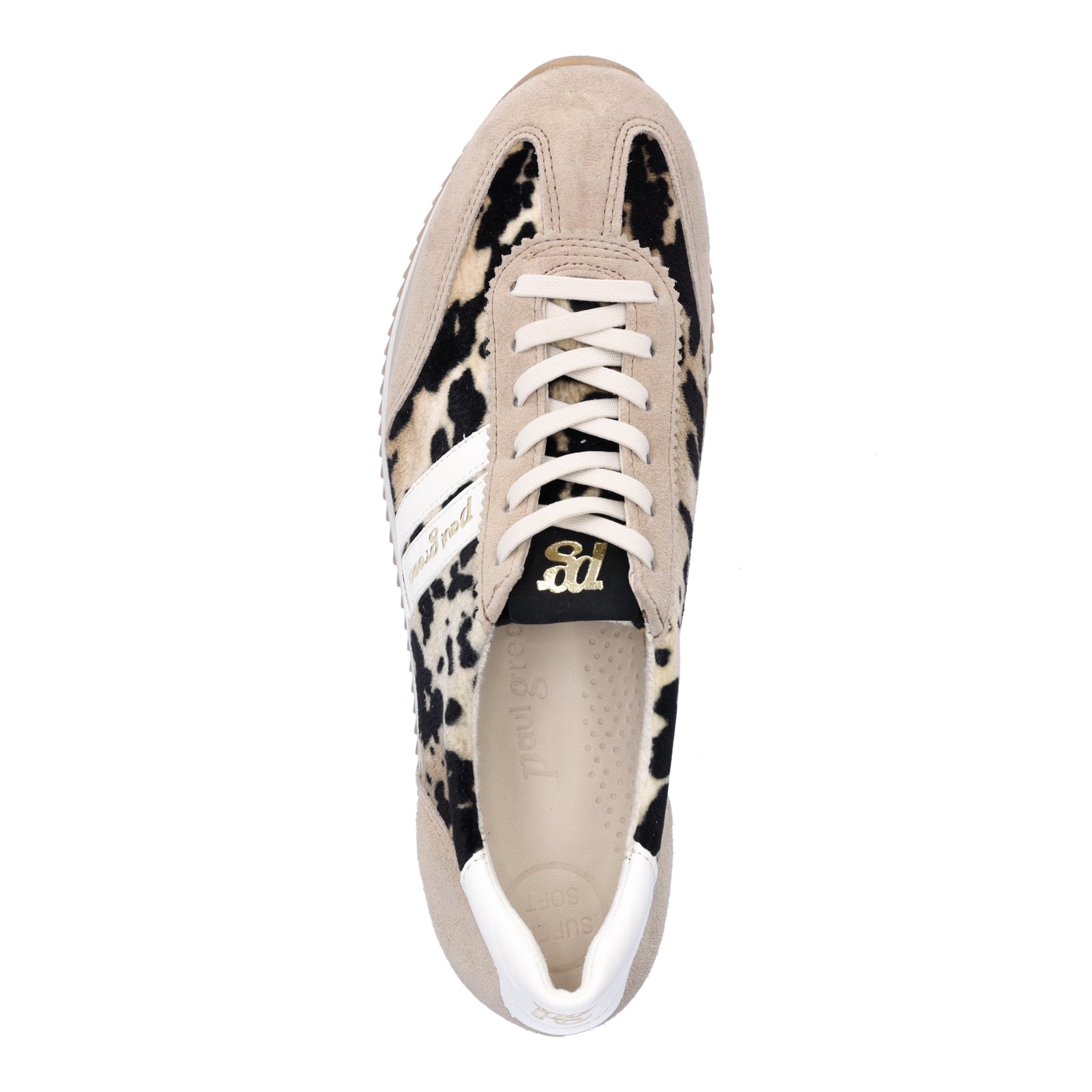 Paul Green women's sneakers beige leo