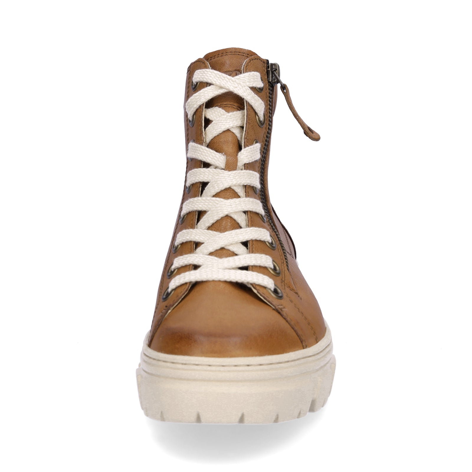 Paul Green Damen High-Top Sneaker cognac