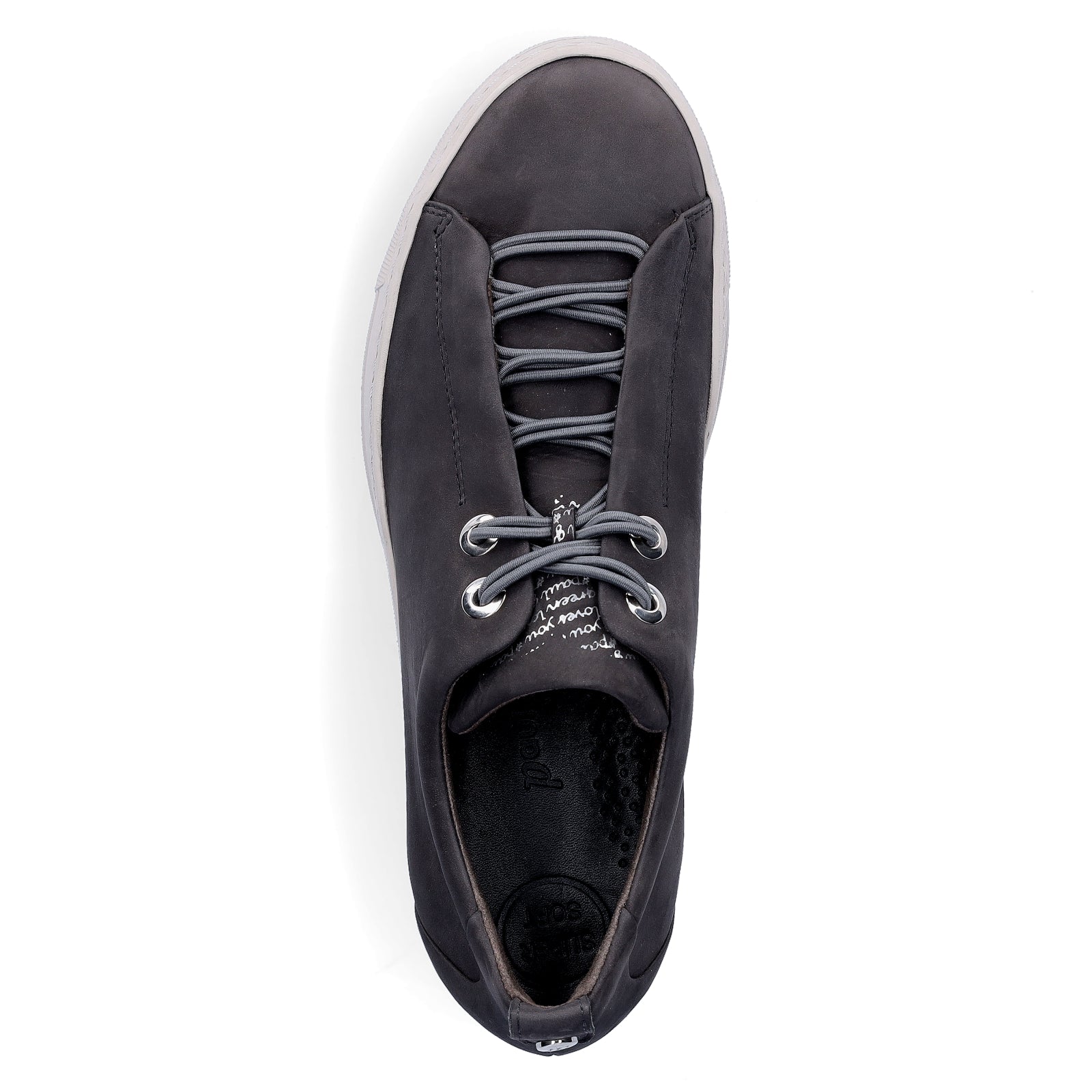 Paul Green women's leather sneakers grey