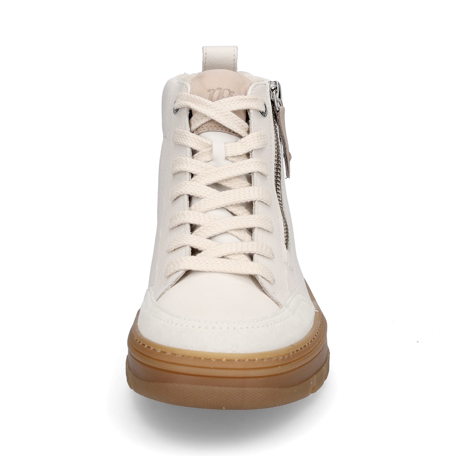 Paul Green women's high-top sneakers offwhite