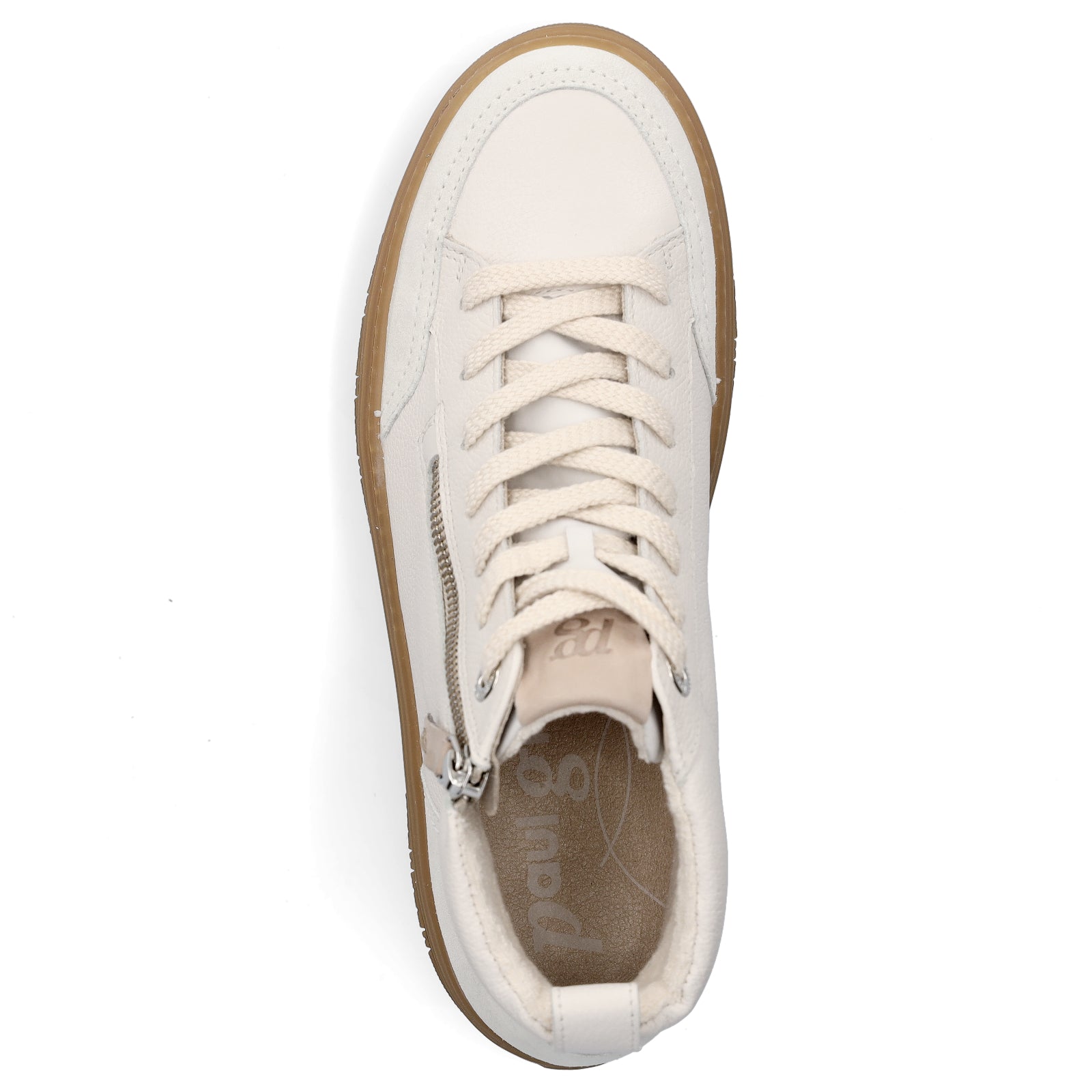 Paul Green Damen High-Top Sneaker offwhite