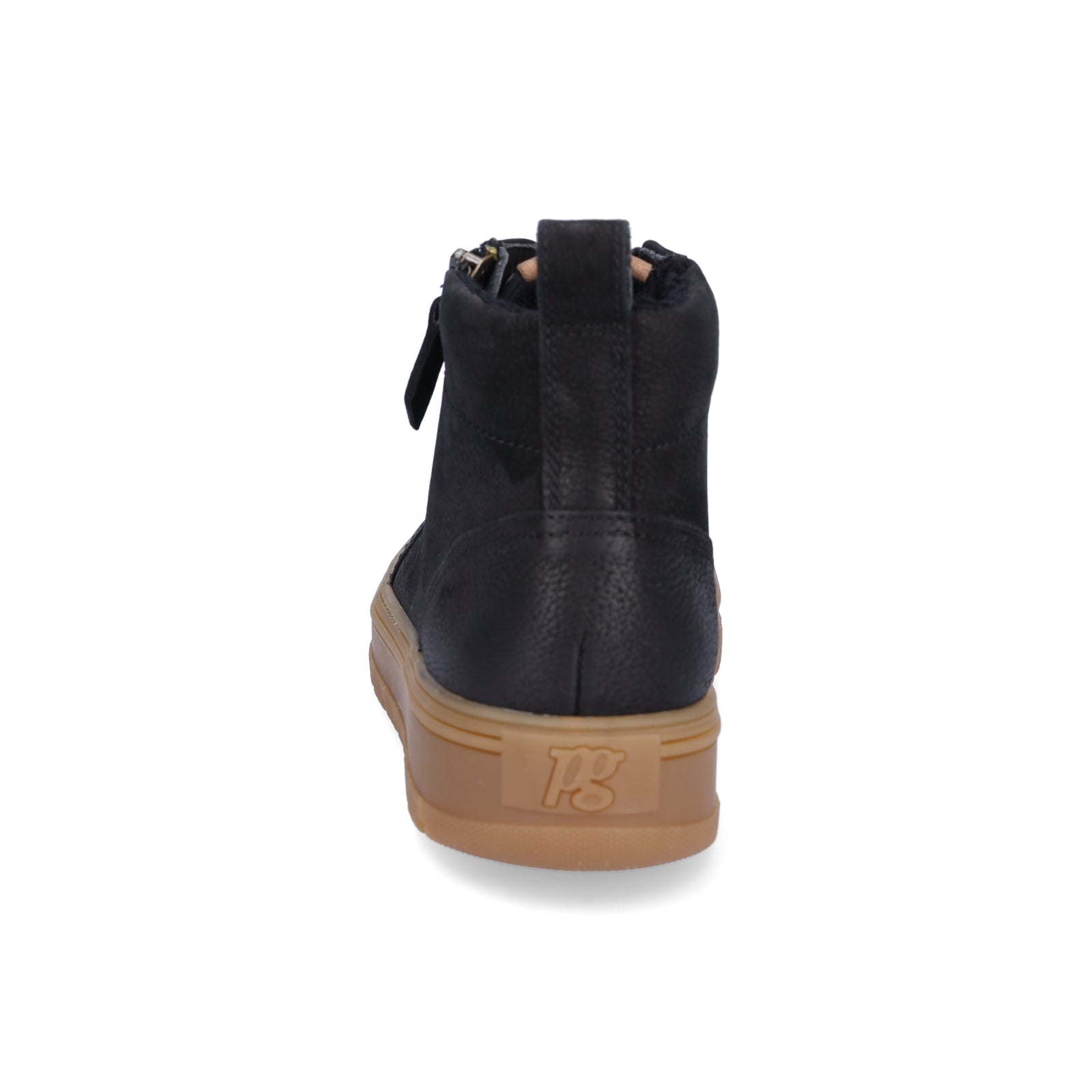Paul Green Damen High-Top Sneaker schwarz