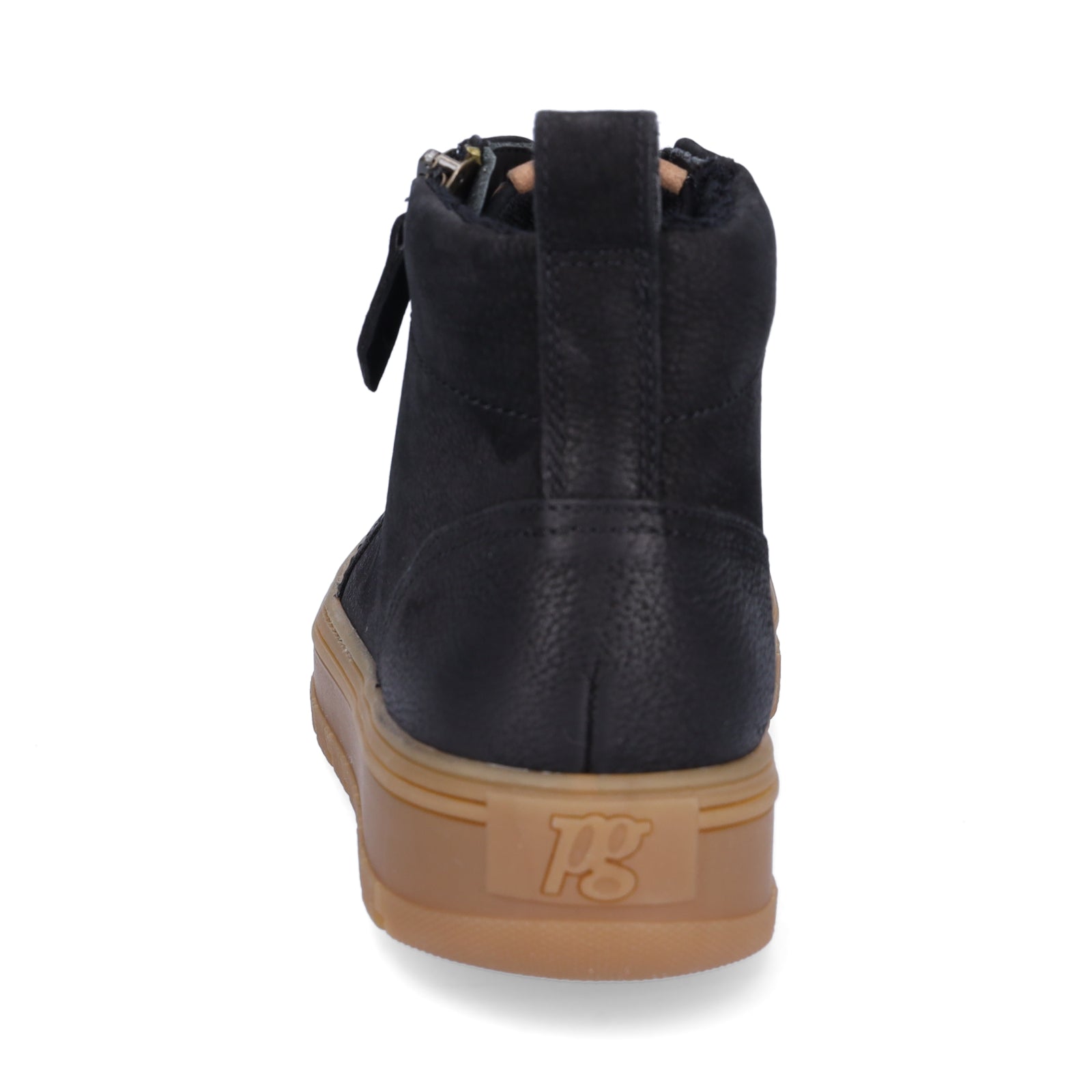 Paul Green Damen High-Top Sneaker schwarz