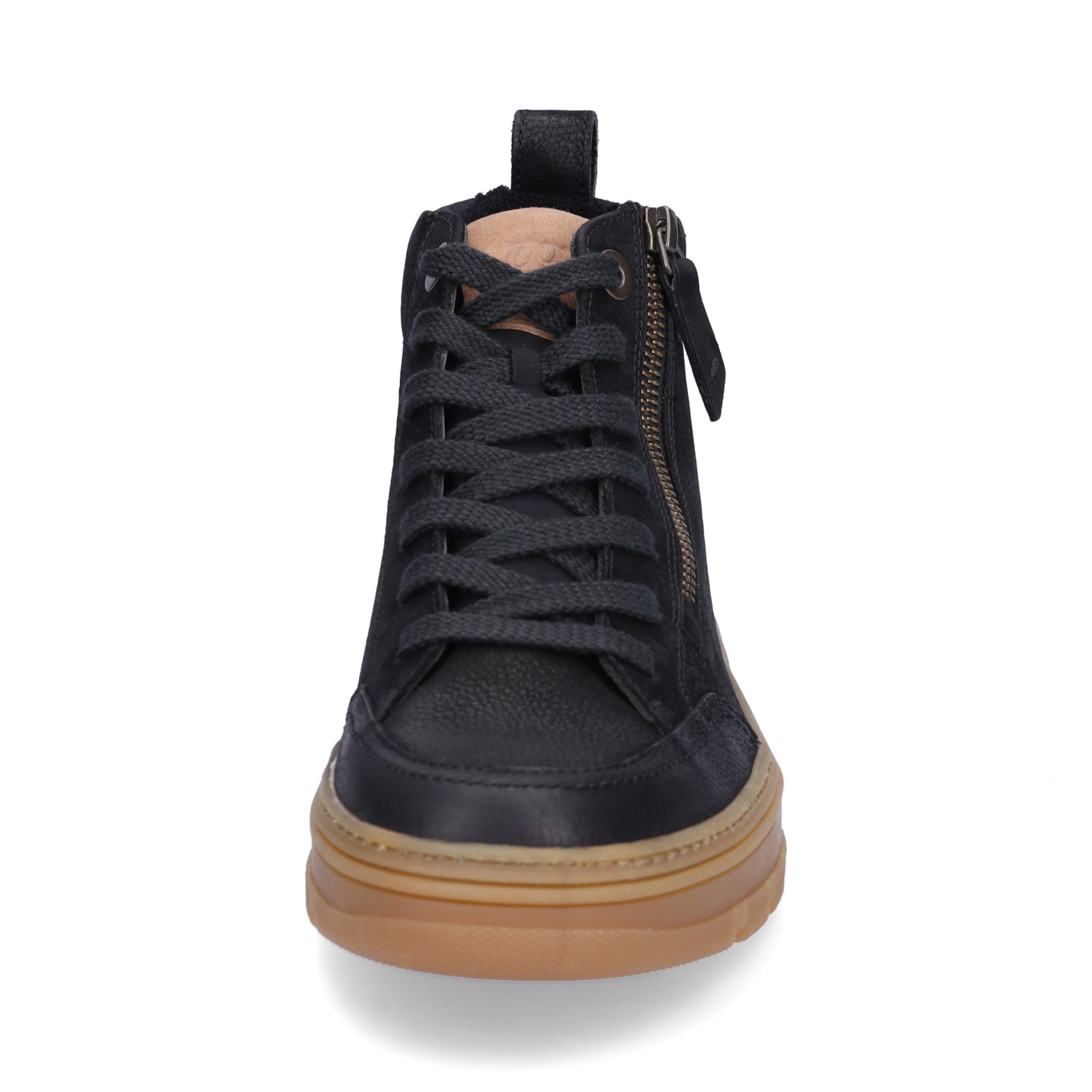 Paul Green Damen High-Top Sneaker schwarz