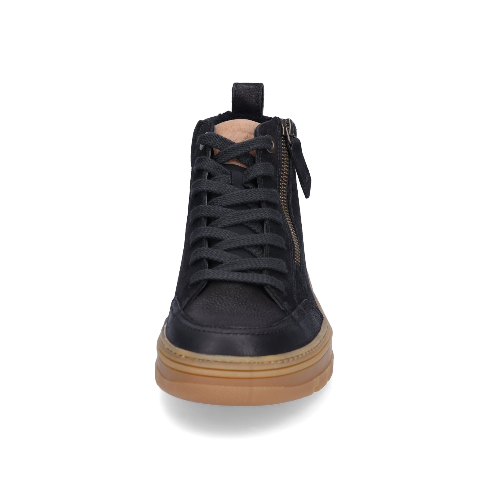 Paul Green Damen High-Top Sneaker schwarz