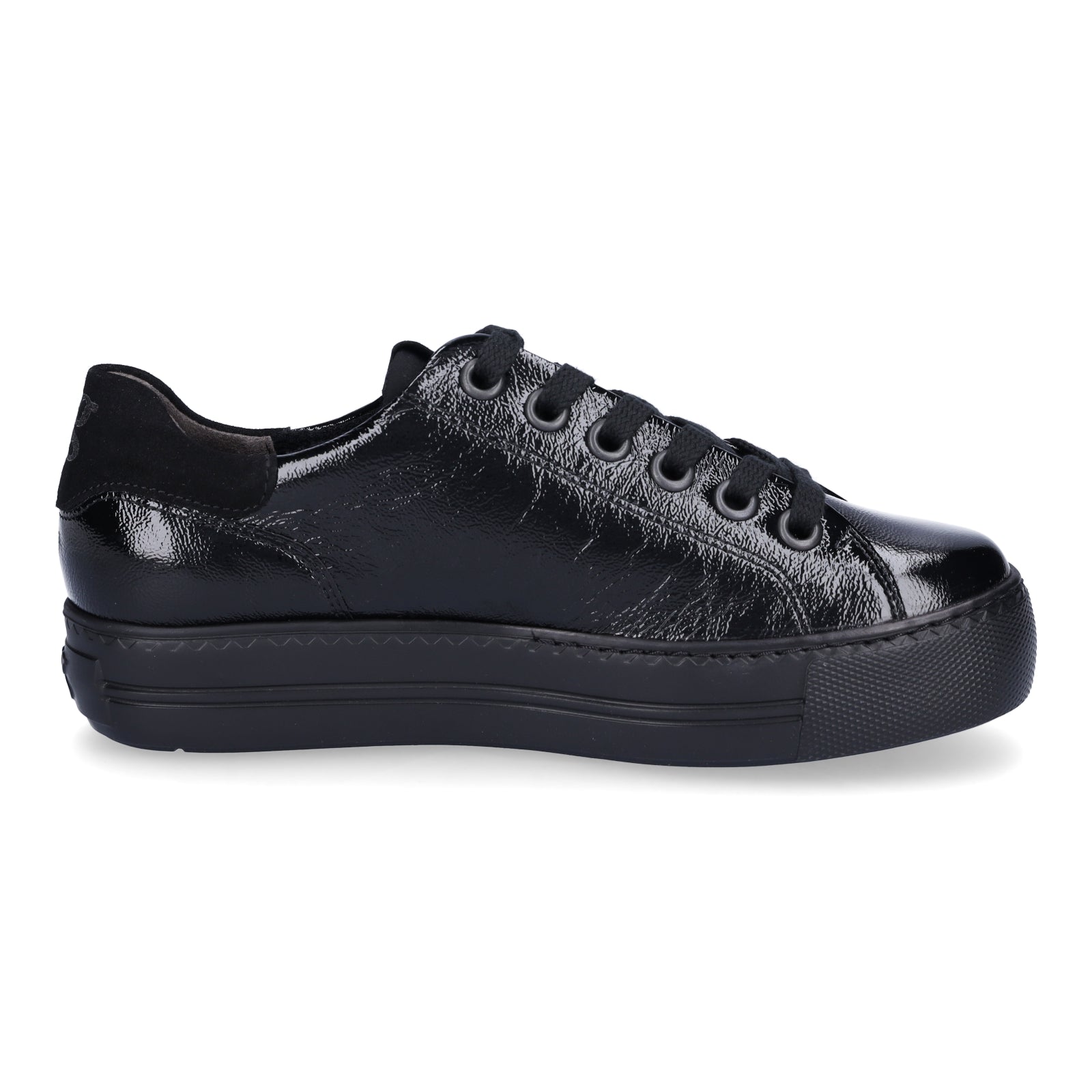 Paul Green women's sneakers black patent