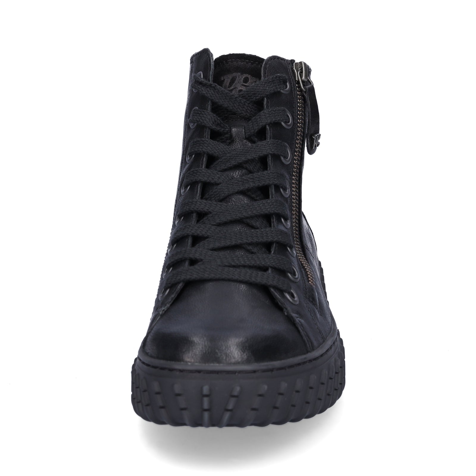 Paul Green Damen High-Top Sneaker schwarz