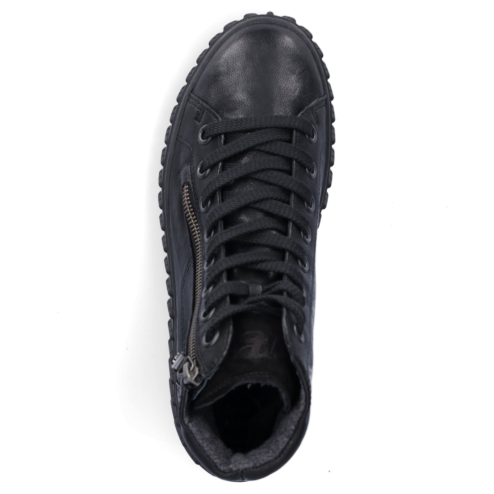 Paul Green Damen High-Top Sneaker schwarz