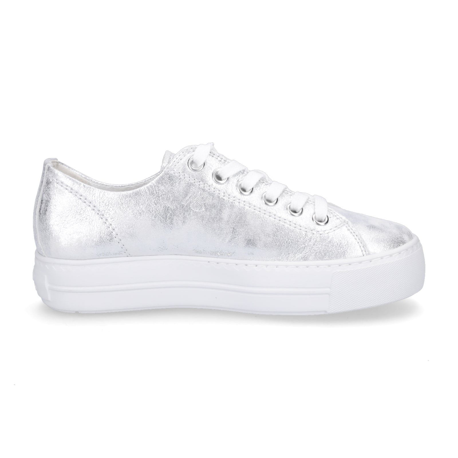 Paul Green women's sneakers silver metallic