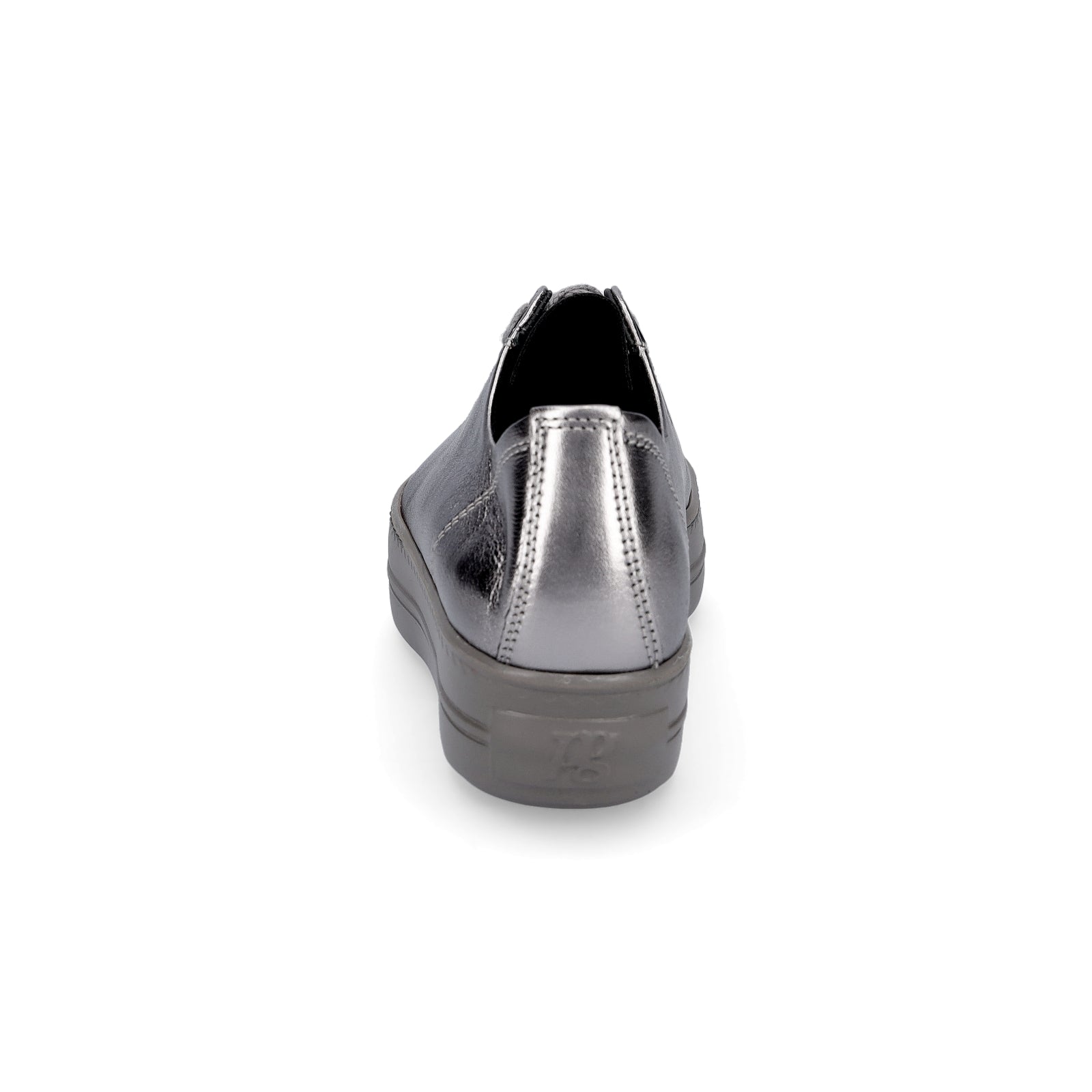 Paul Green Damen Sneaker grau metallic