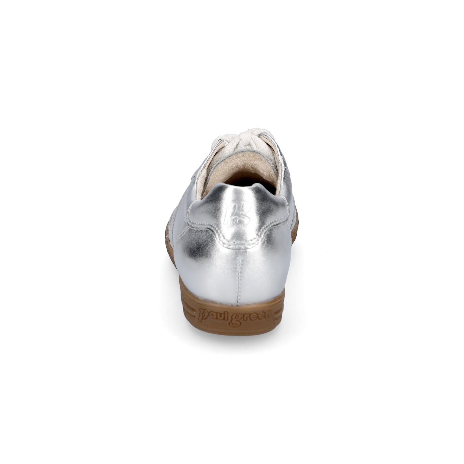 Paul Green women's sneakers silver metallic