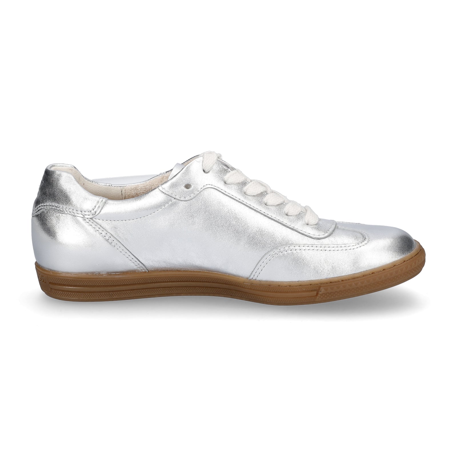Paul Green women's sneakers silver metallic