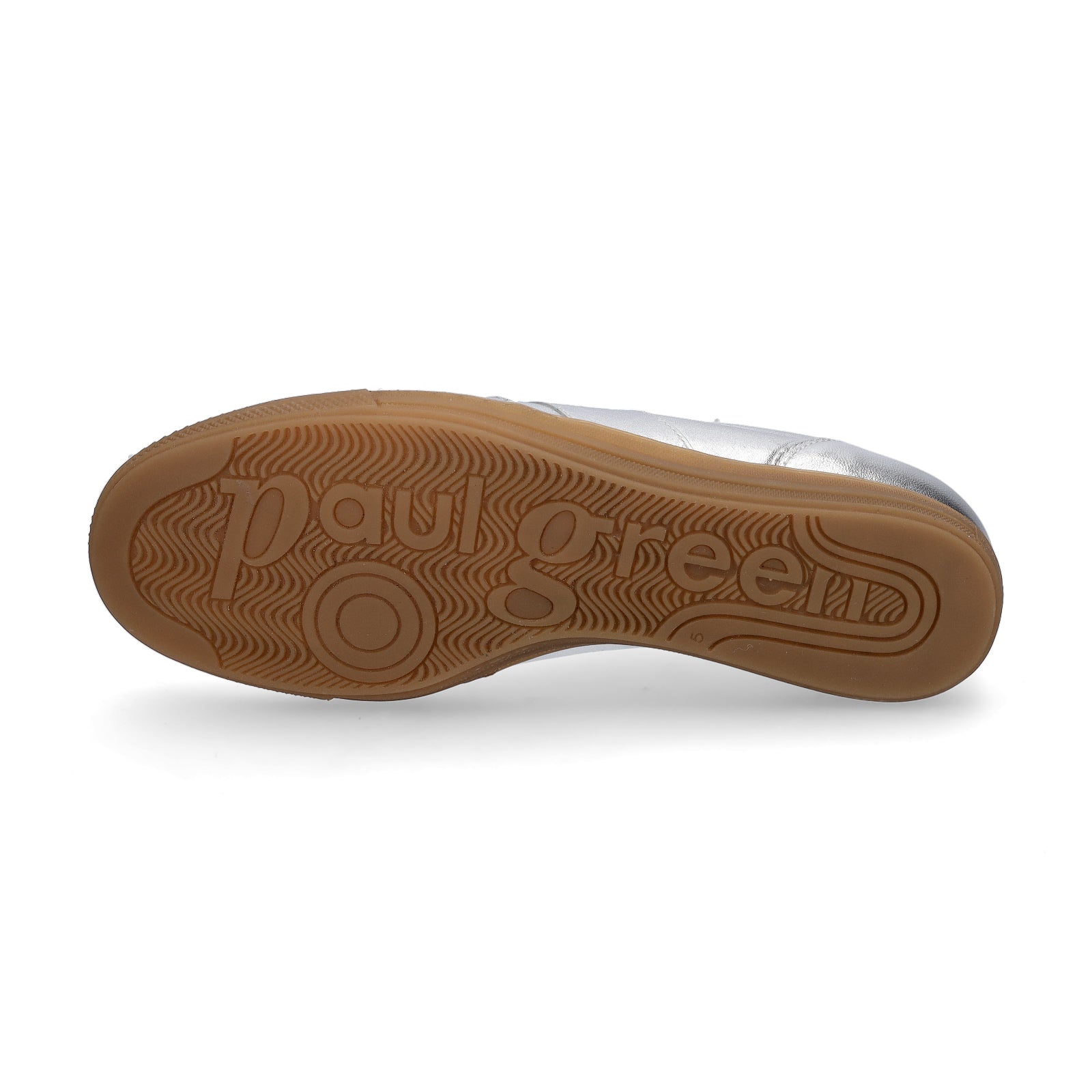 Paul Green women's sneakers silver metallic