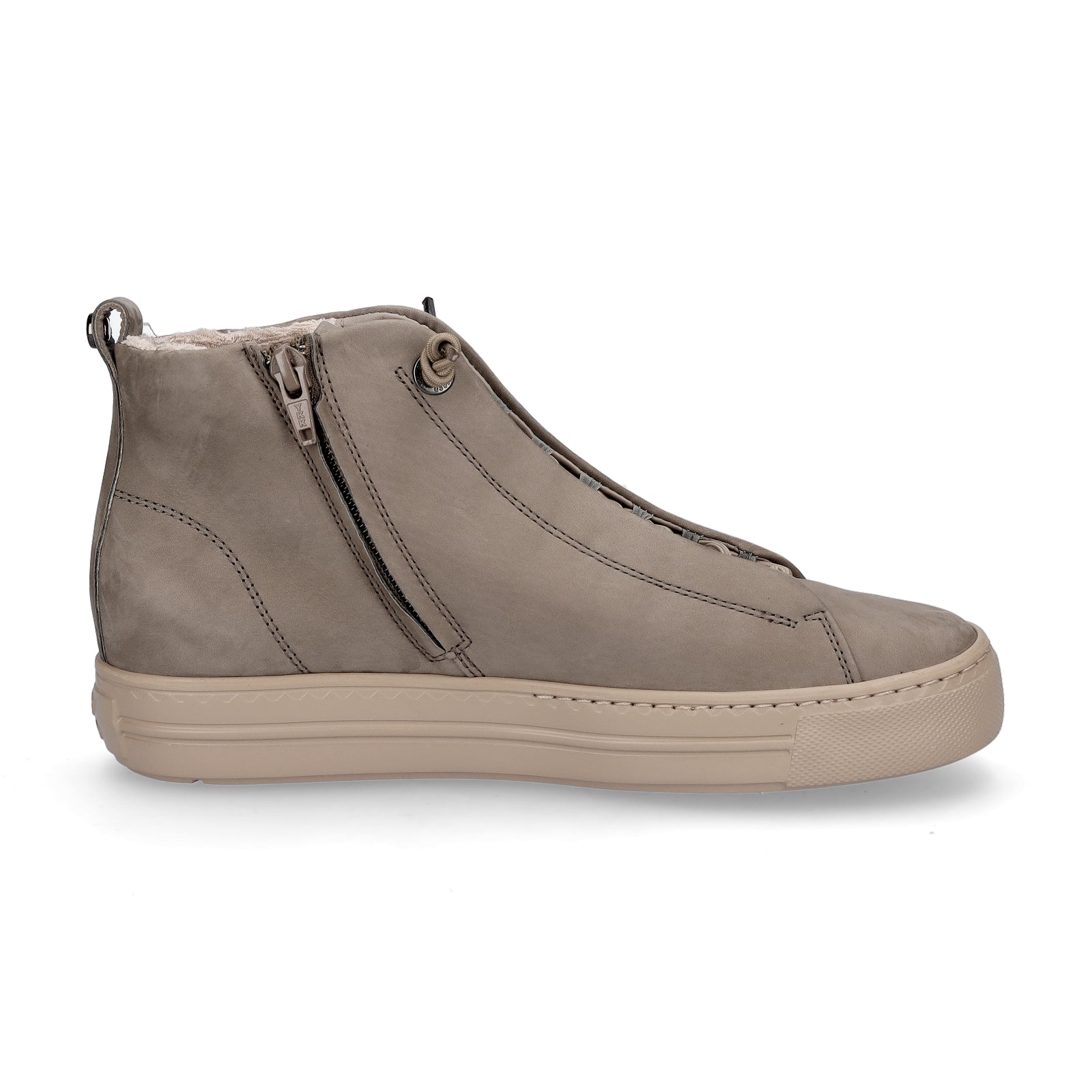Paul Green women's high-top sneakers taupe