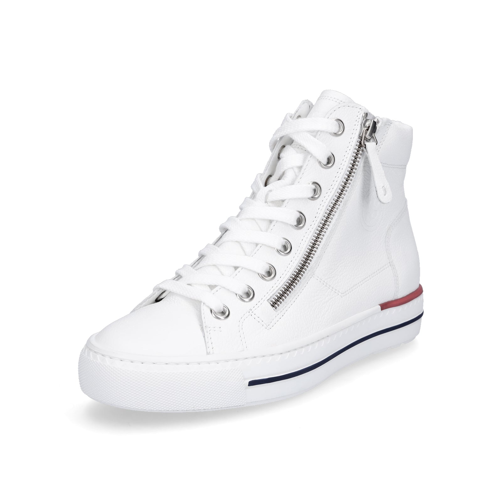 Paul Green Damen High-Top Sneaker weiß