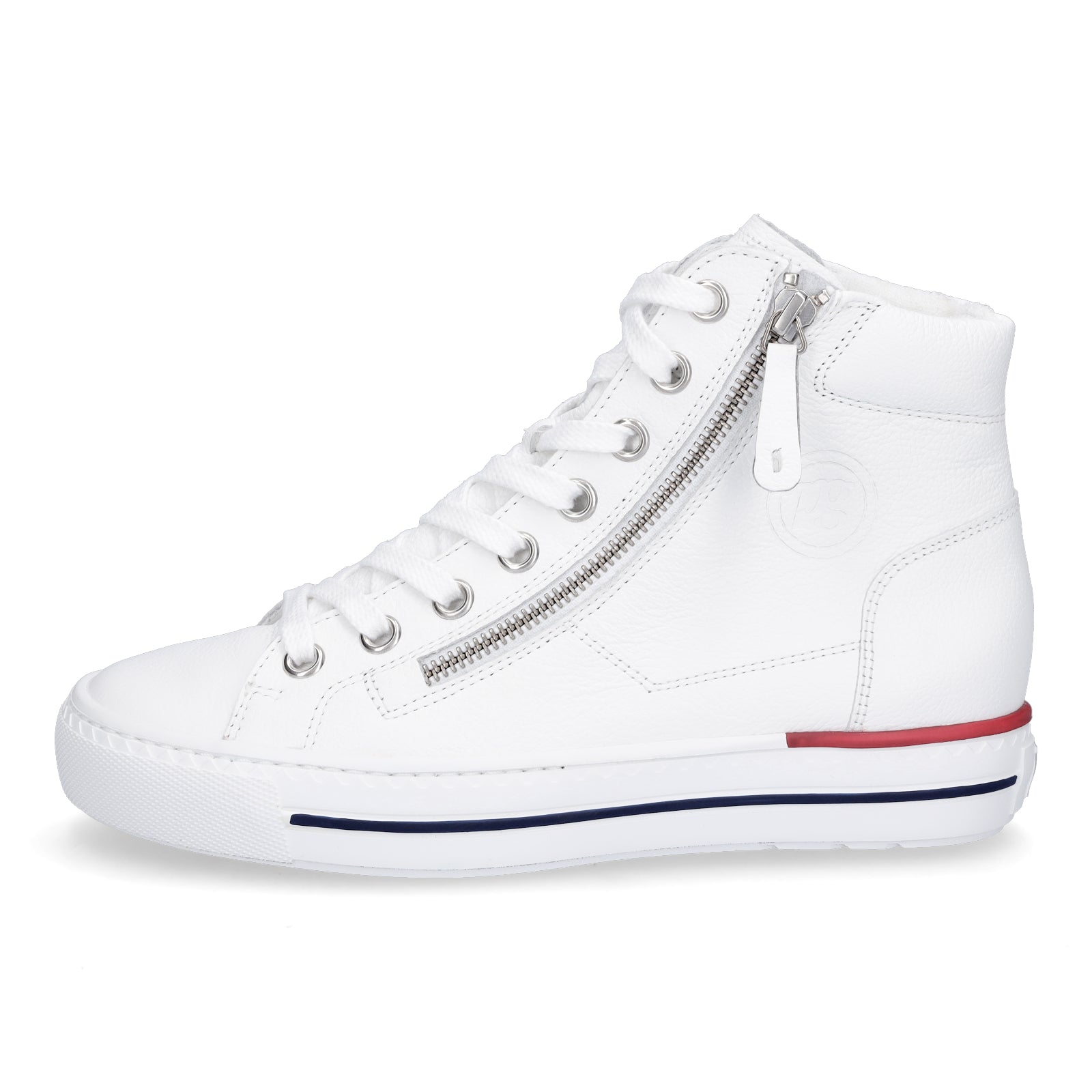 Paul Green Damen High-Top Sneaker weiß