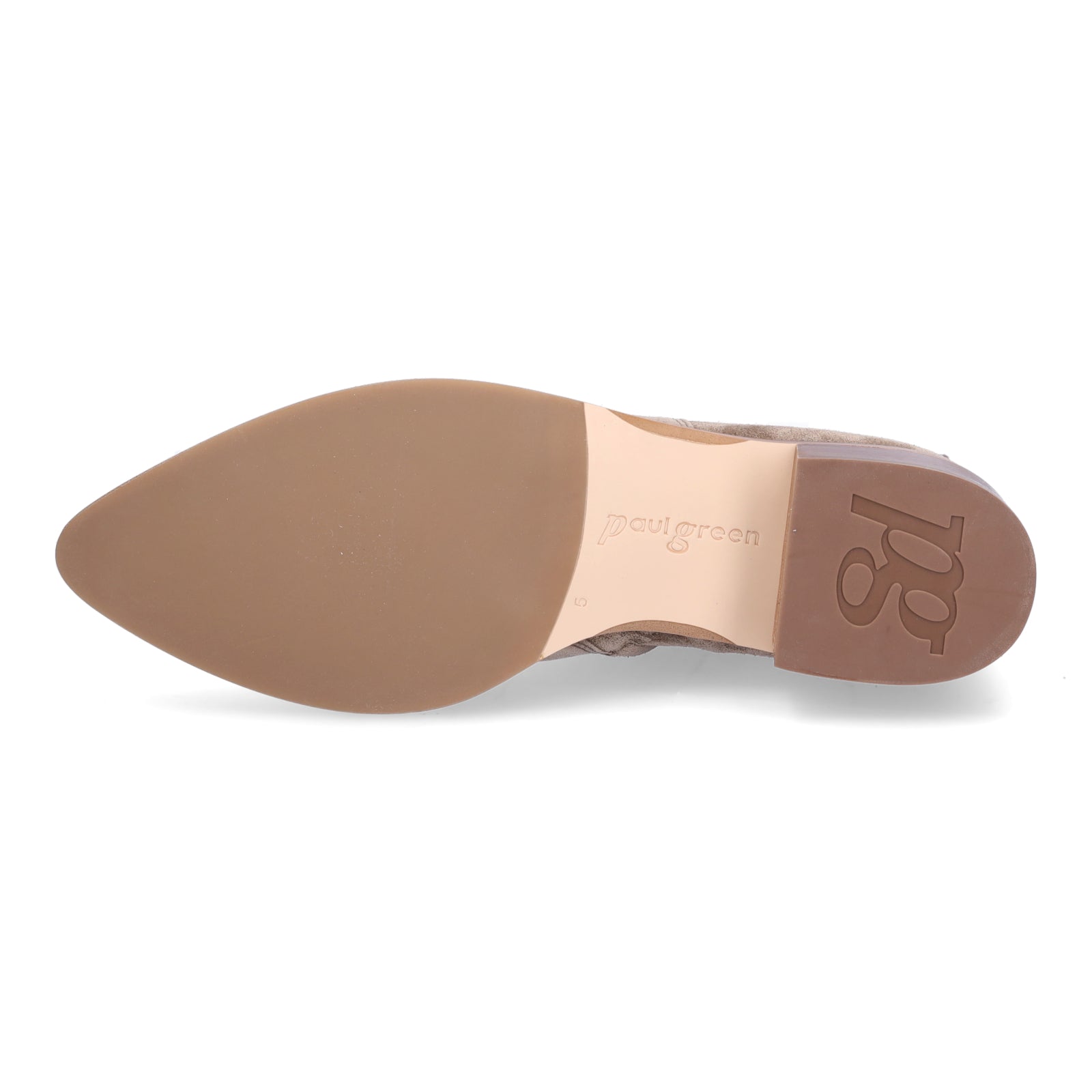 Paul Green Damen Chelsea Stiefelette beige