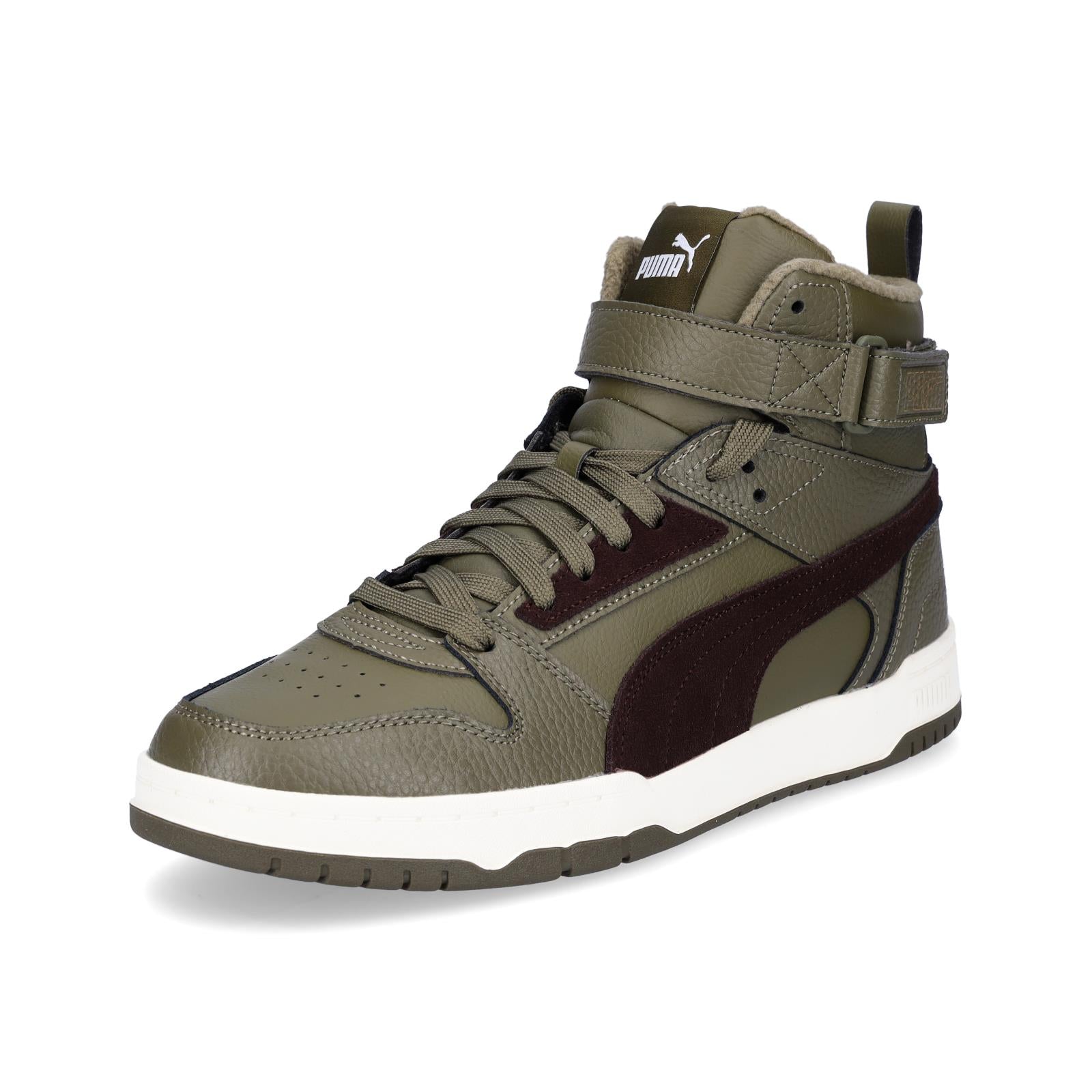 Puma men's sneaker RBD Game WTR olive green