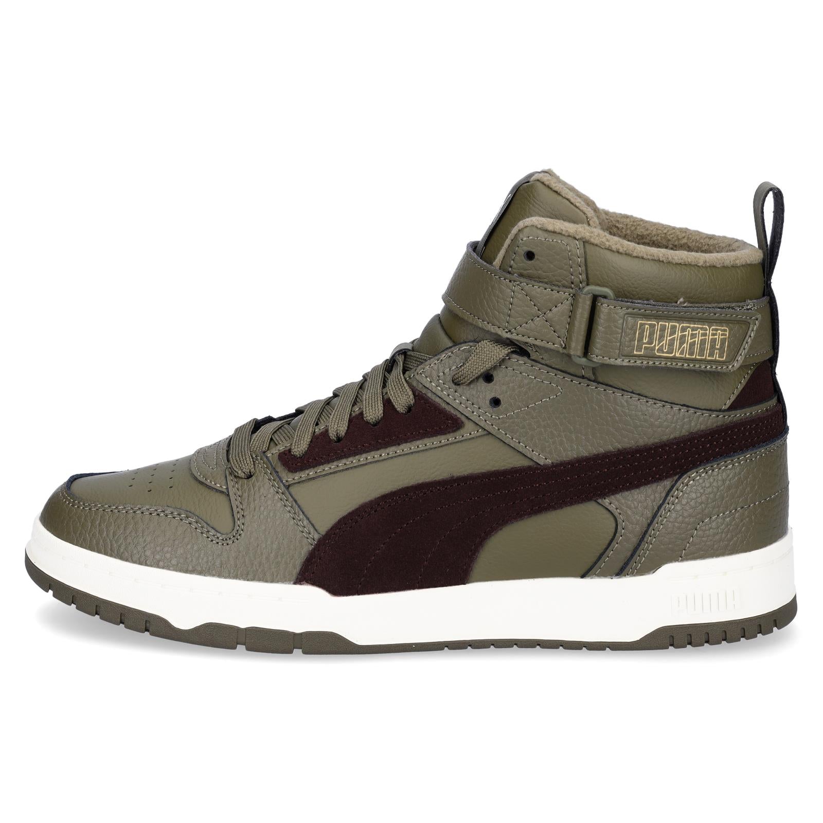 Puma men's sneaker RBD Game WTR olive green