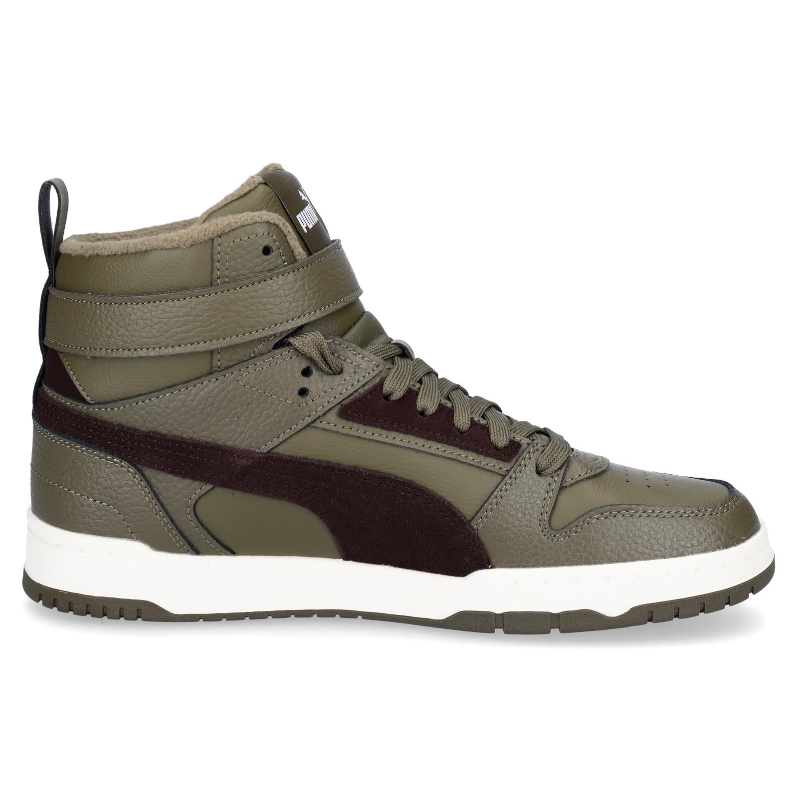Puma men's sneaker RBD Game WTR olive green