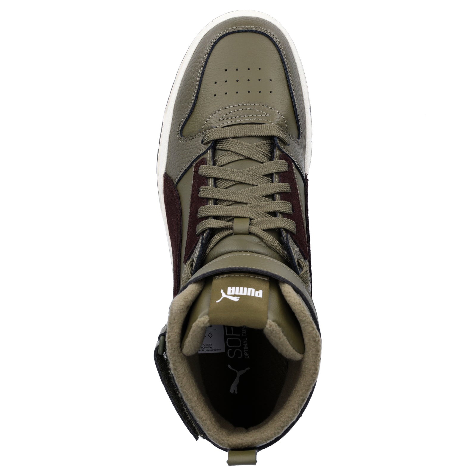 Puma men's sneaker RBD Game WTR olive green
