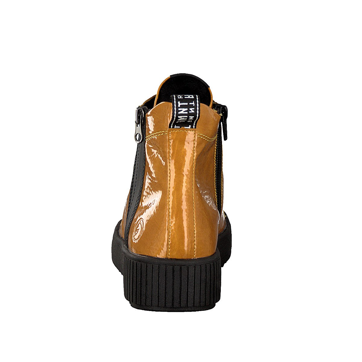 Remonte women's lace-up boot yellow