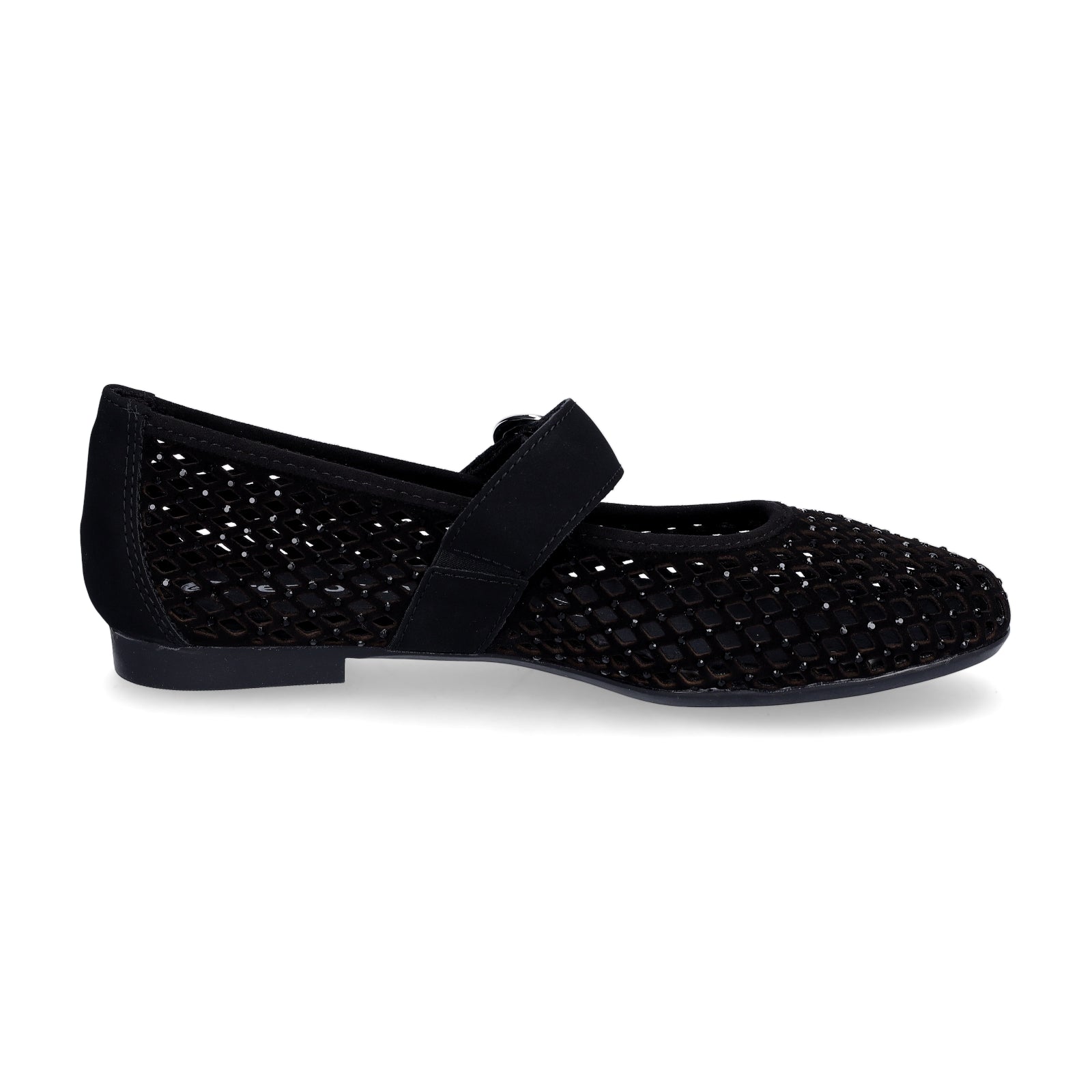 Remonte women's ballerina flats, black