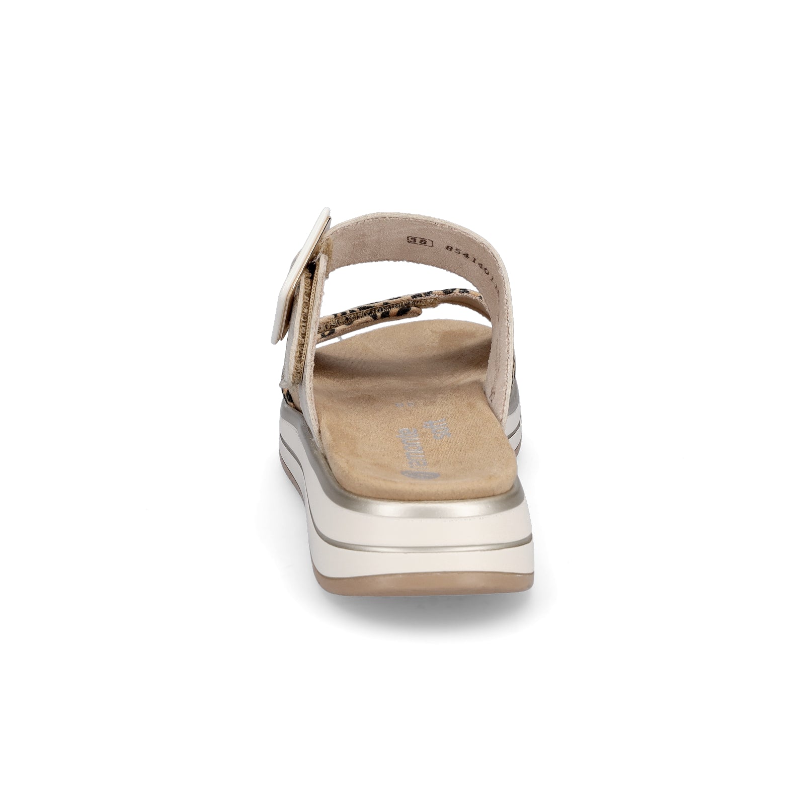 Remonte women's mules leo gold