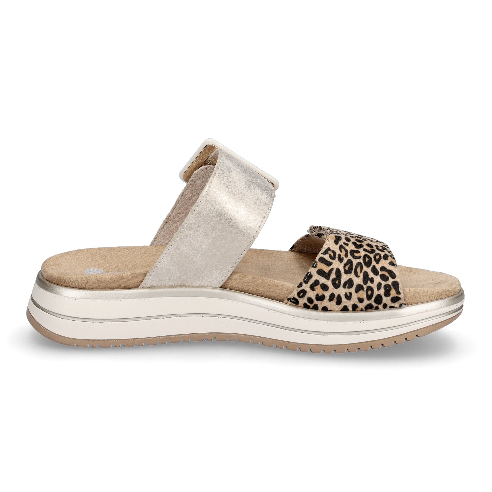 Remonte women's mules leo gold