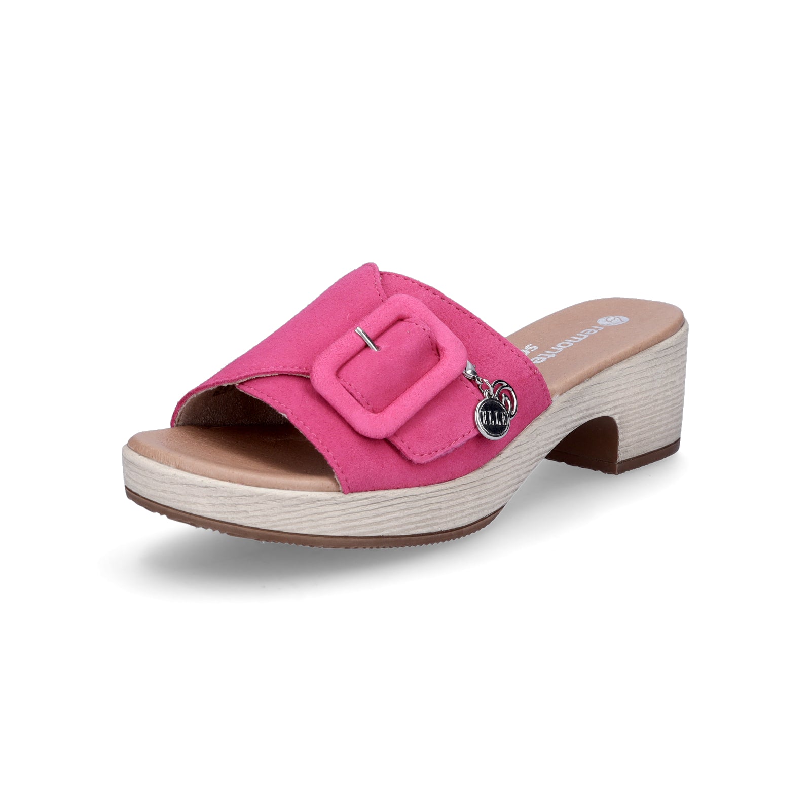 Remonte women's mule fuchsia