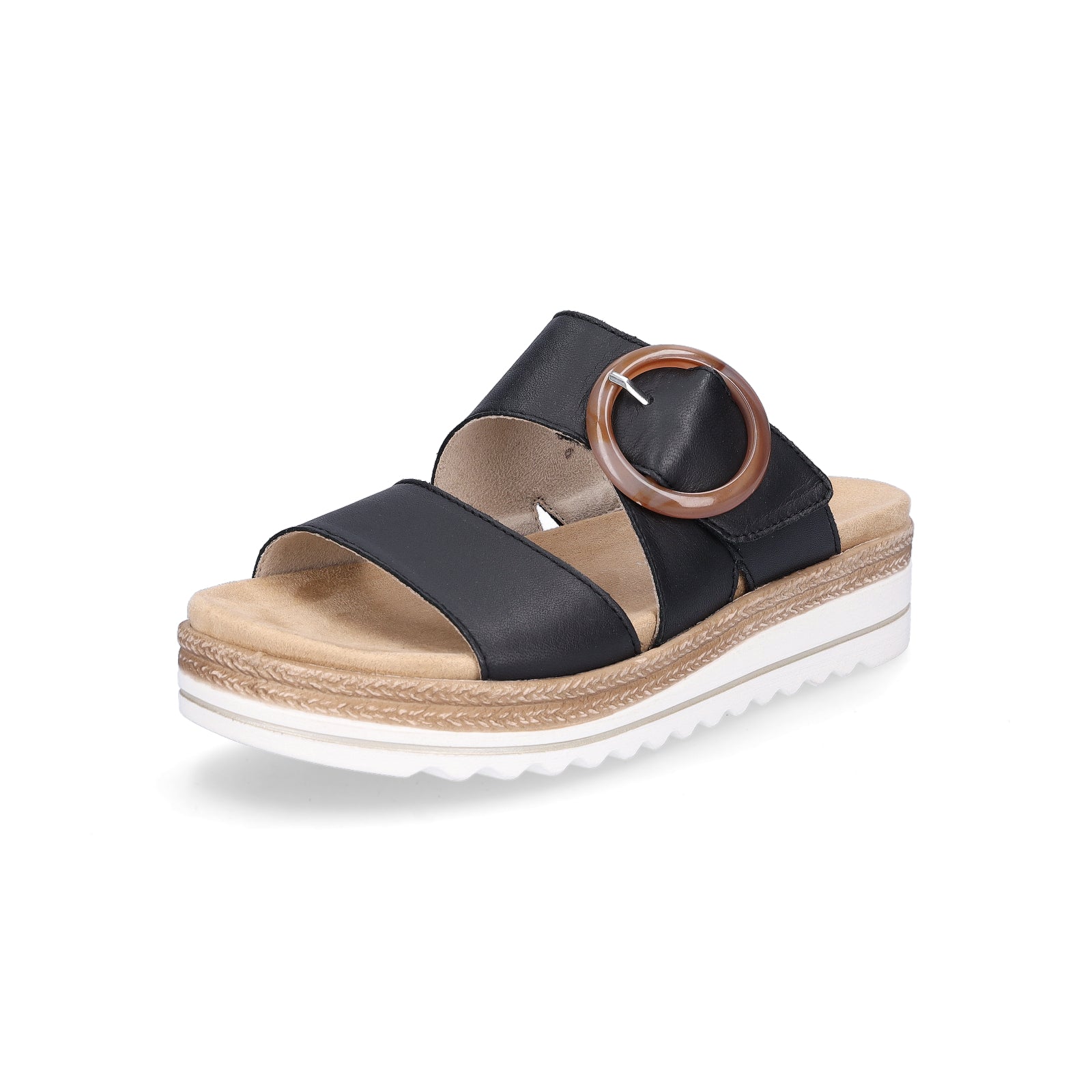 Remonte women's mules black