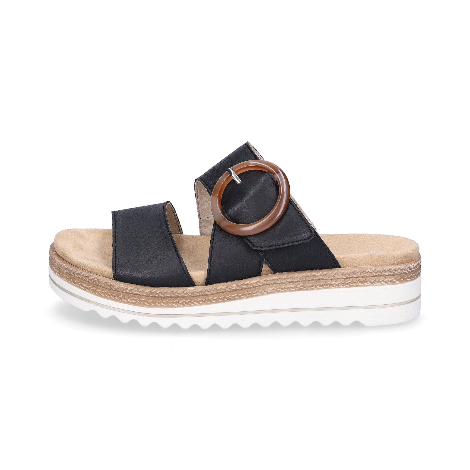 Remonte women's mules black