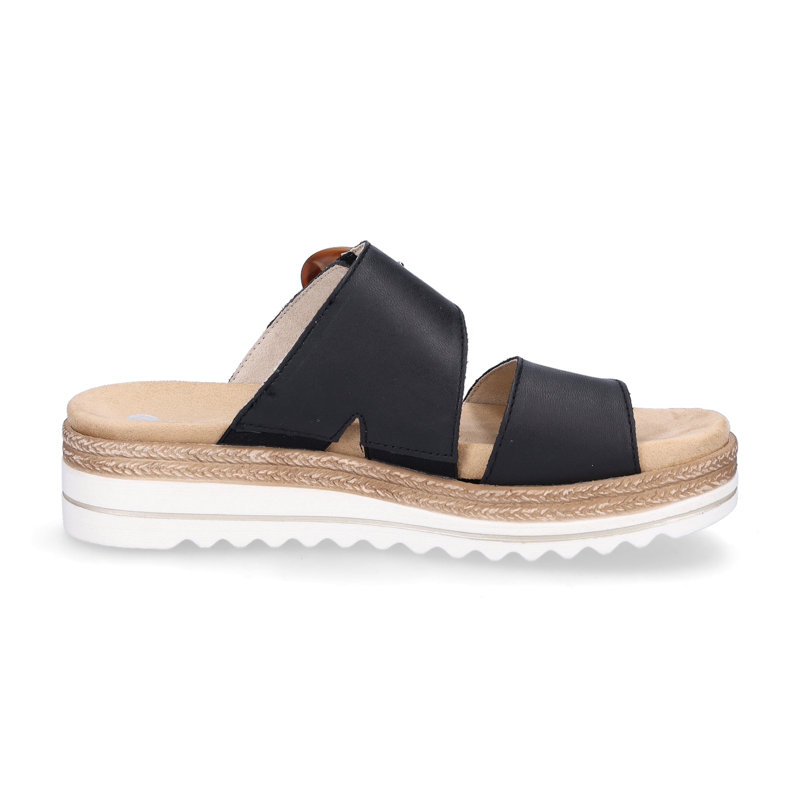 Remonte Damen Pantolette schwarz