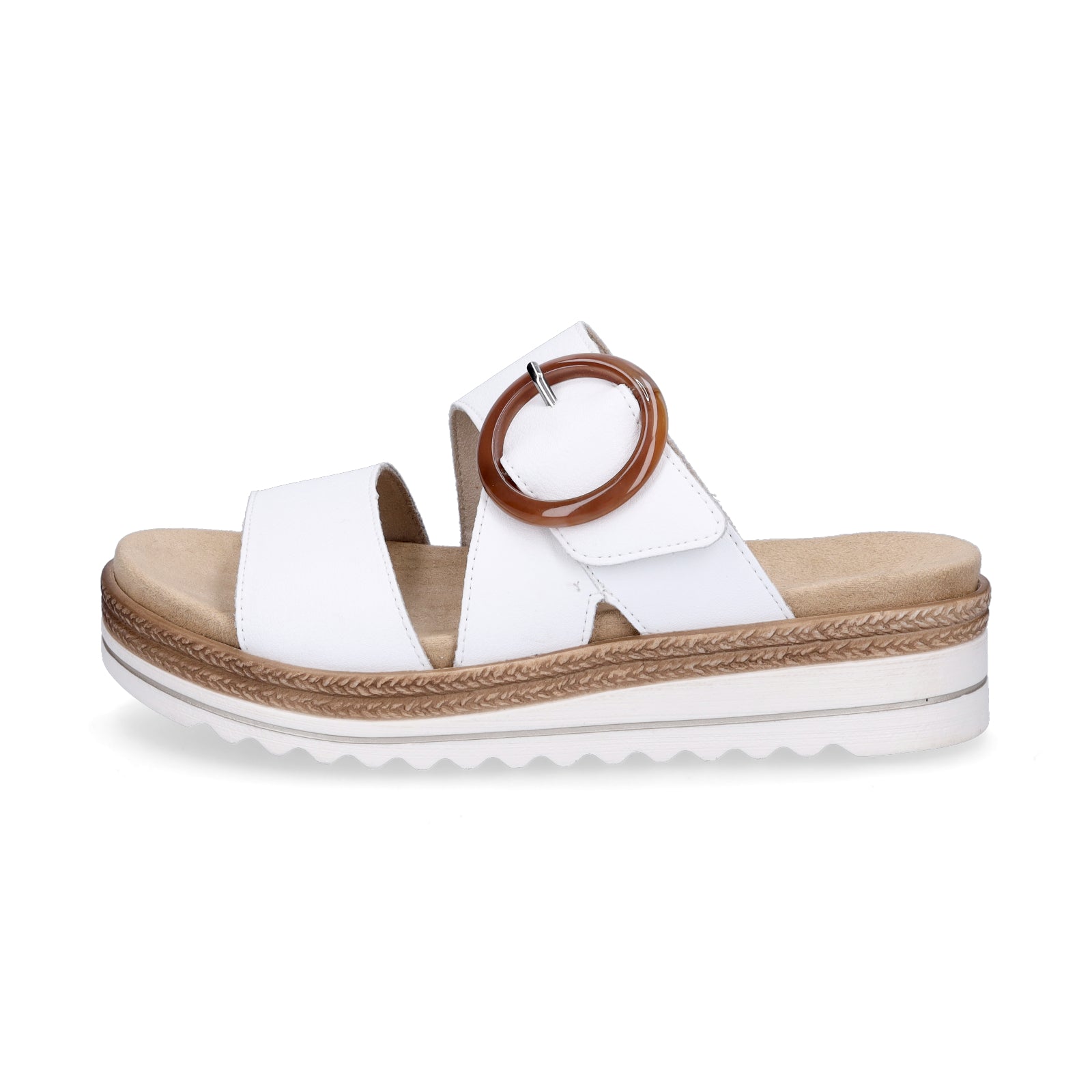 Remonte women's mules white