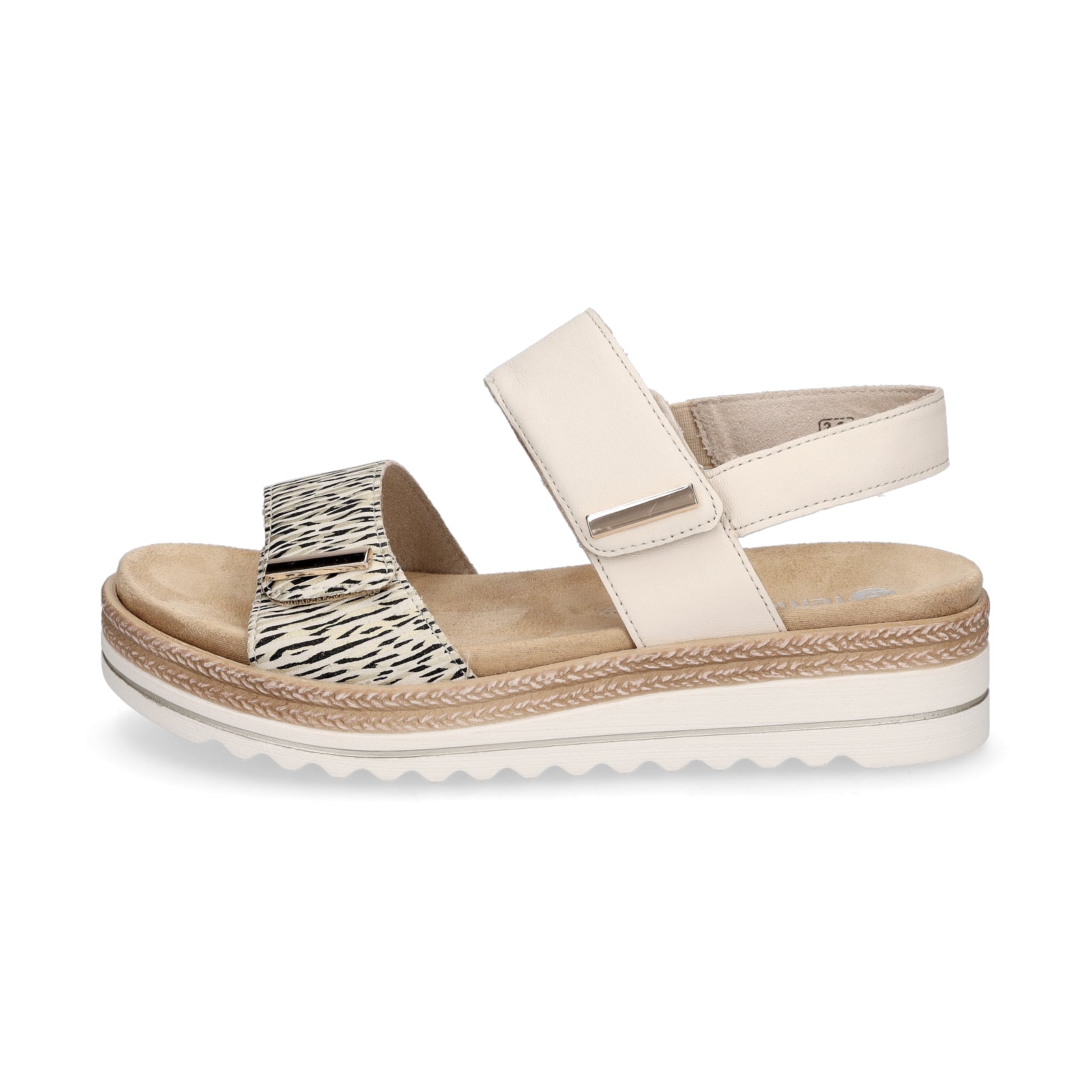 Remonte Damen Sandale beige multi