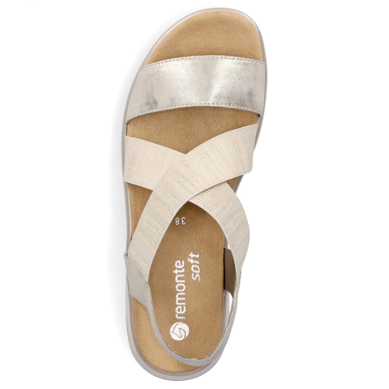 Remonte Damen Sandale gold